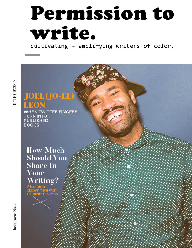Permission to Write, January 2018, Installment No 3.jpg
