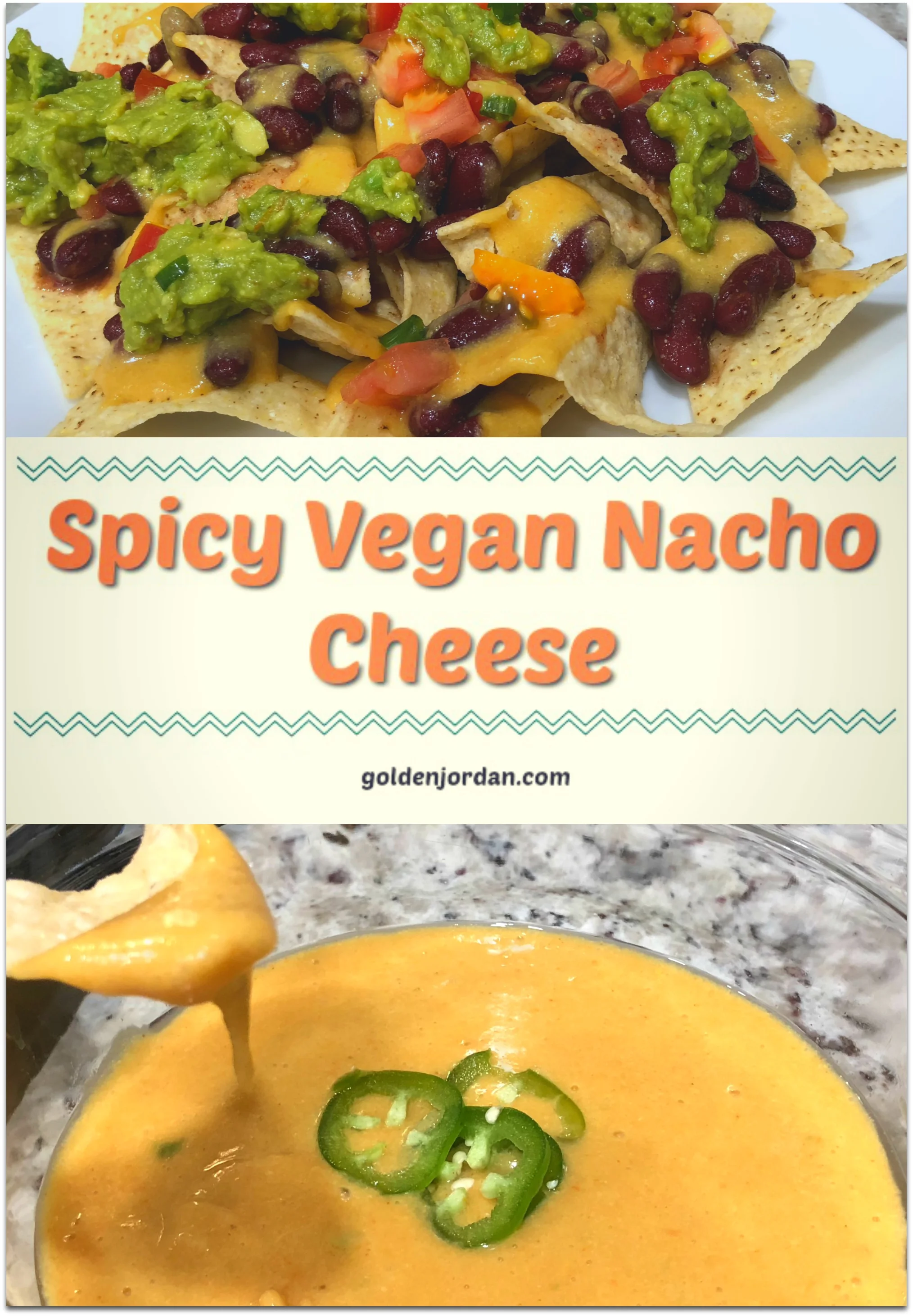 Spicy Vegan Nacho Cheese