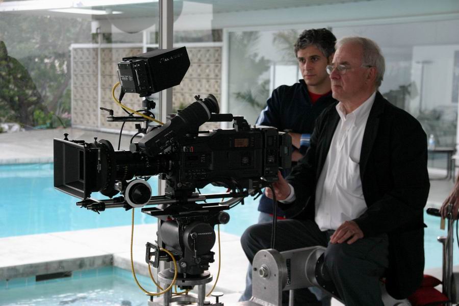 Eric Bricker with cinematographer, Dante Spinotti.
