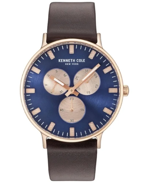 kenneth-cole-Rose-Gold-Mens-Multifunction-Brown-Leather-Strap-Watch-46mm-Kc14946002.jpeg
