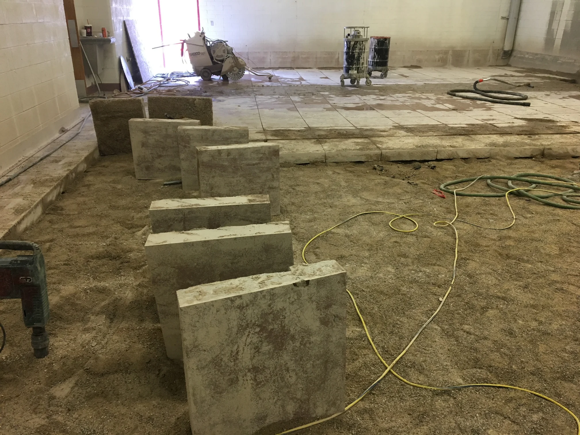 High School Locker room