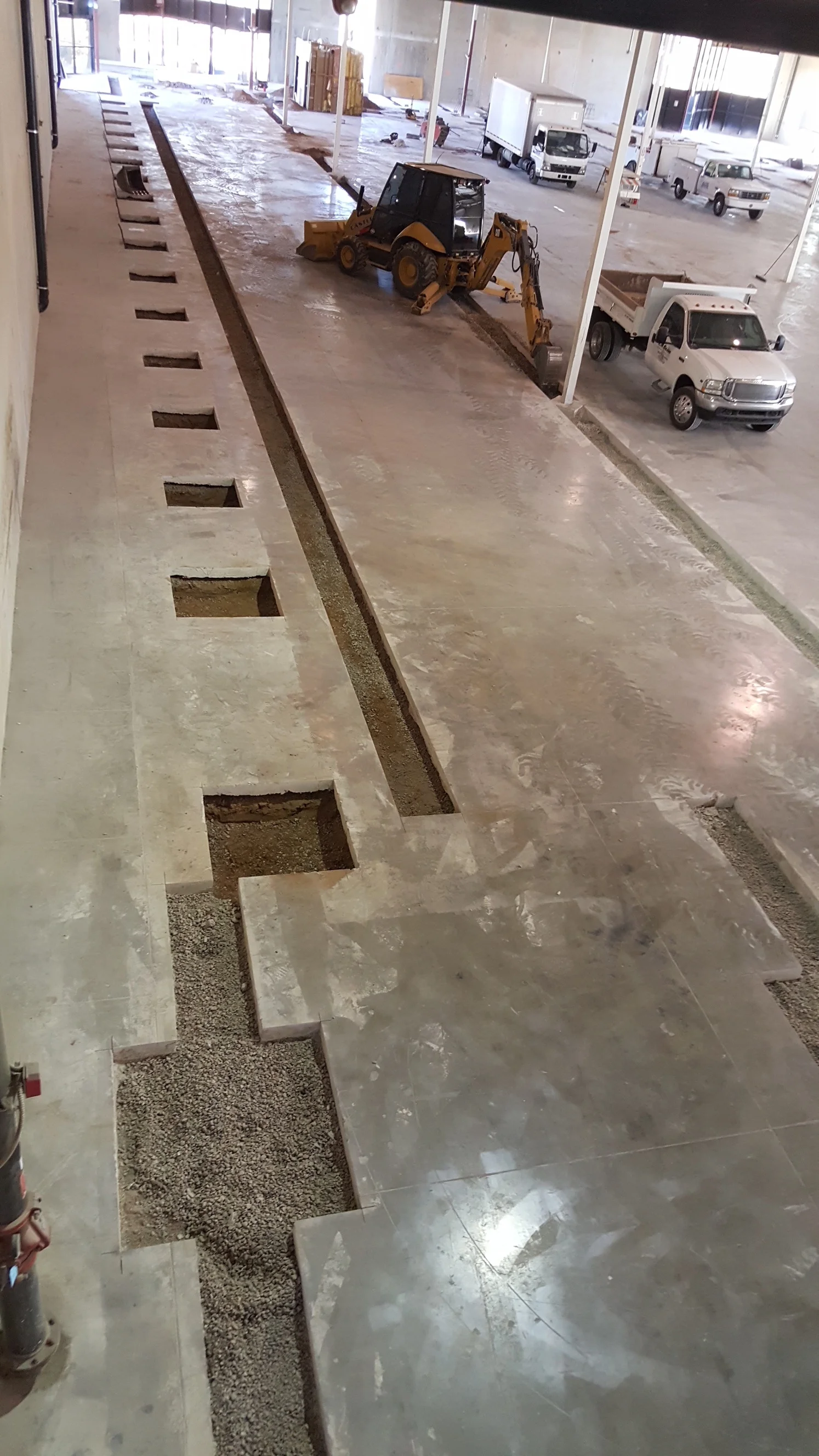  Cutting for Footer and Plumbings Trenches 