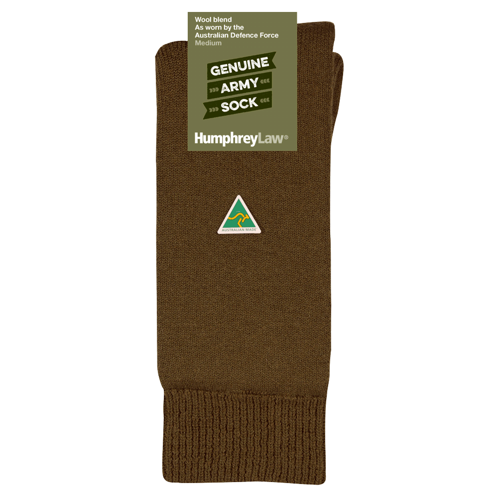 Army Heavy Duty Wool Blend Socks – 3-Pack – Olive Green – Outdoor Hunting Hiking (Sizes 39-49)