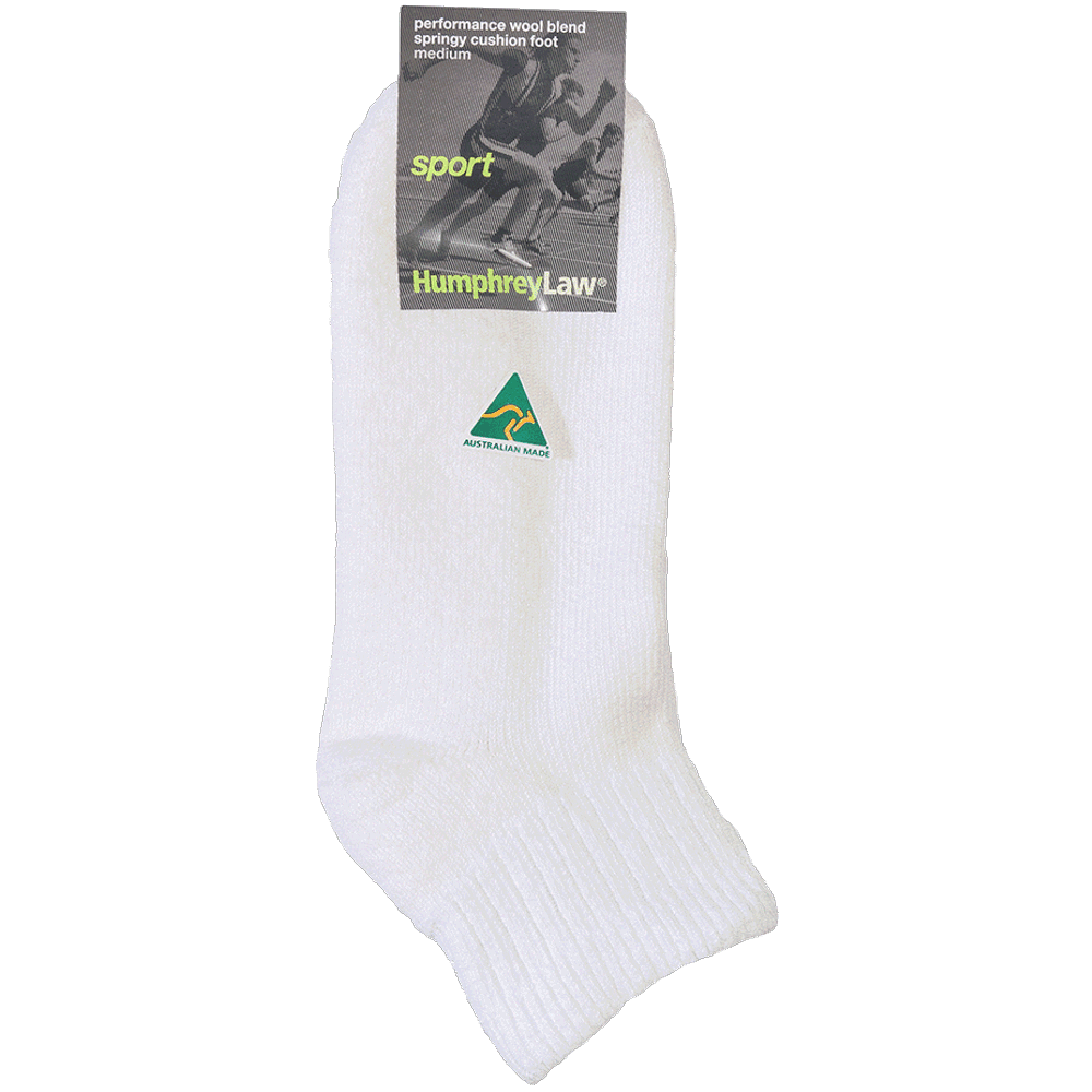 Wool/Cotton Cushion Sole Sport Sock Style 47B  Size M, L