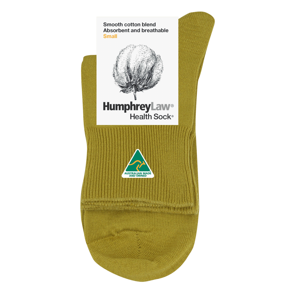 85% Mercerised Cotton  Short Leg Health Sock Style 57B  Size S, M