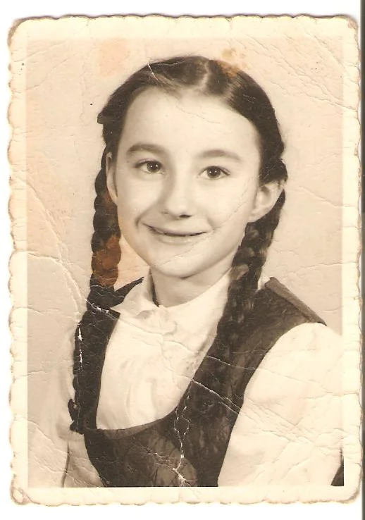 Rose as a child.