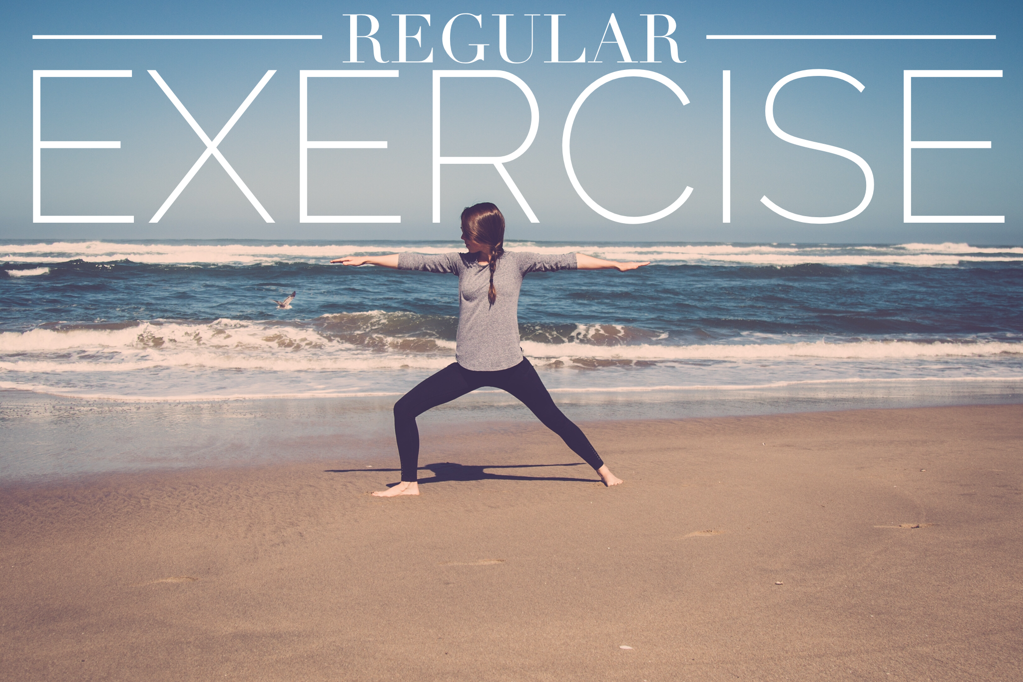 This was something I wasn't committed to until recently. I make an effort to do something active every day (yoga is my go to). This can be a walk, hike, a half hour at the gym, anything! My energy levels are up since I made more of an effort to exercise, and it feels so good :) 
