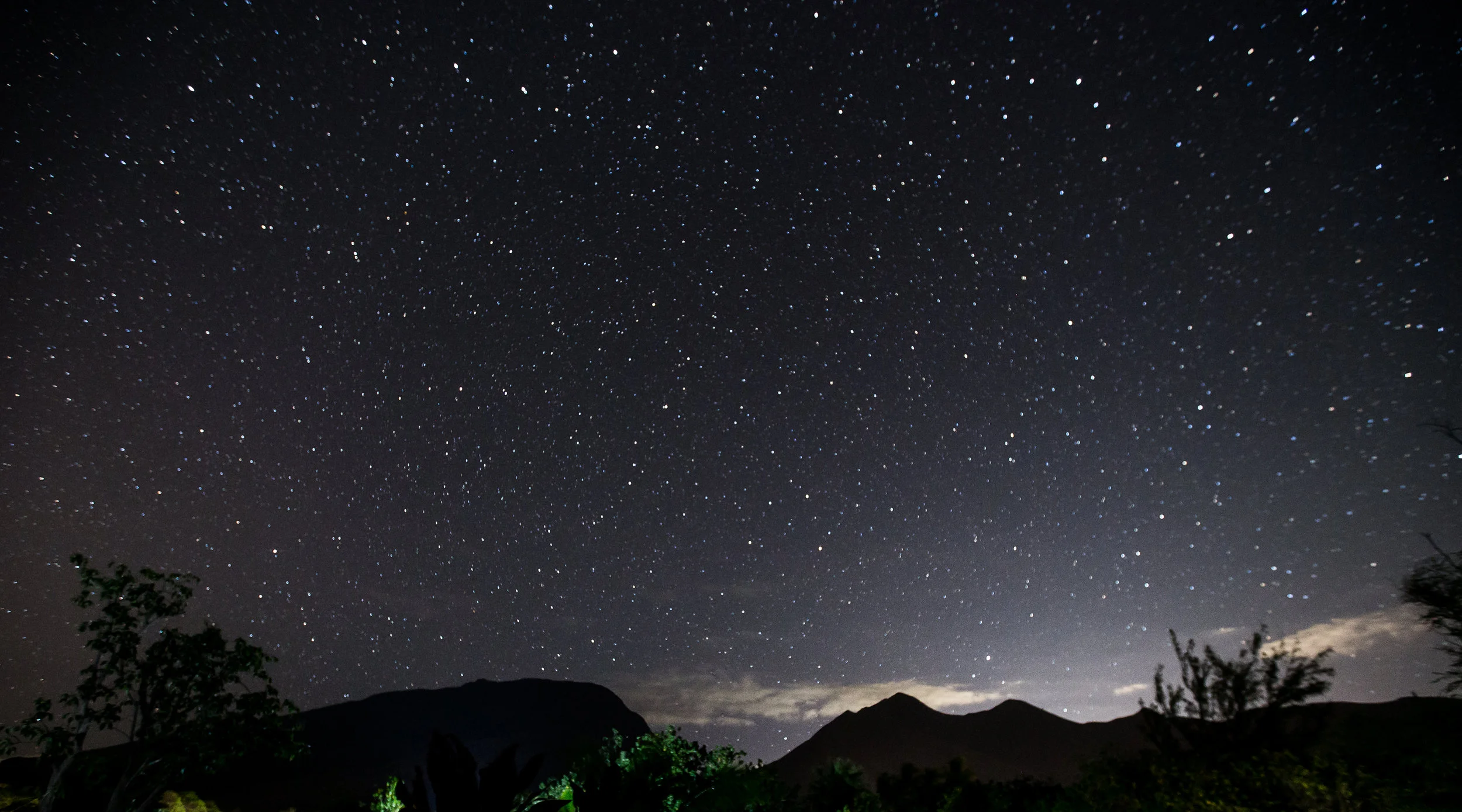From our site at camp Olowalu