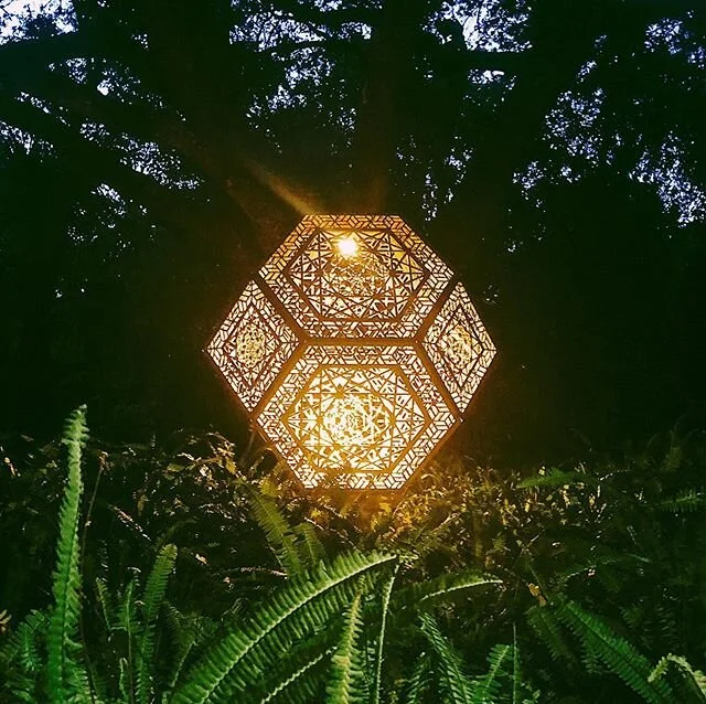 🌒 Happy New Moon Eve 🌒
Walk the grounds of #ChoZenRetreat and you never know what might enchant you. Meet the first piece of our #ChoZenArtWalk, Trocto No. 2, from none other than the gifted artists of @Hybycozo, Yelena Filipchuk &amp; Serge Beauli