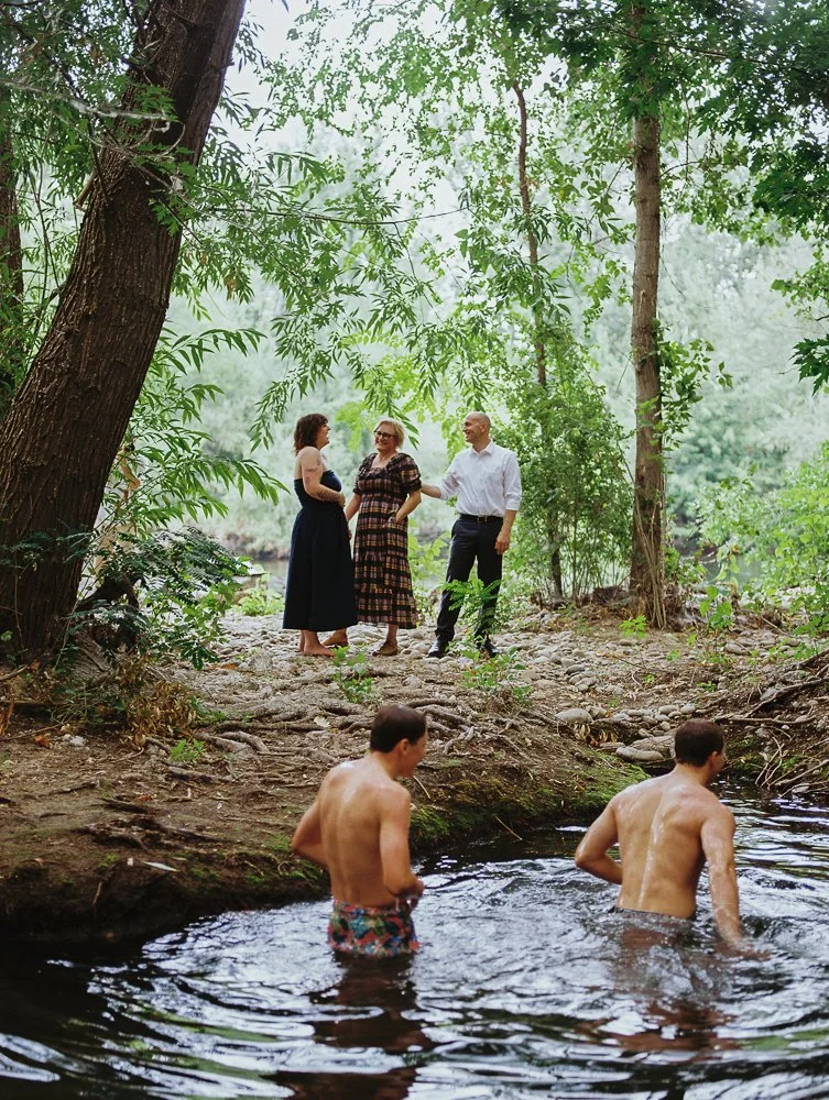 Family Portraits on the Boise River