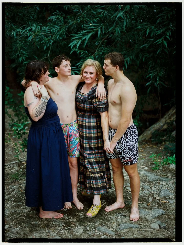 whitney fredin with children