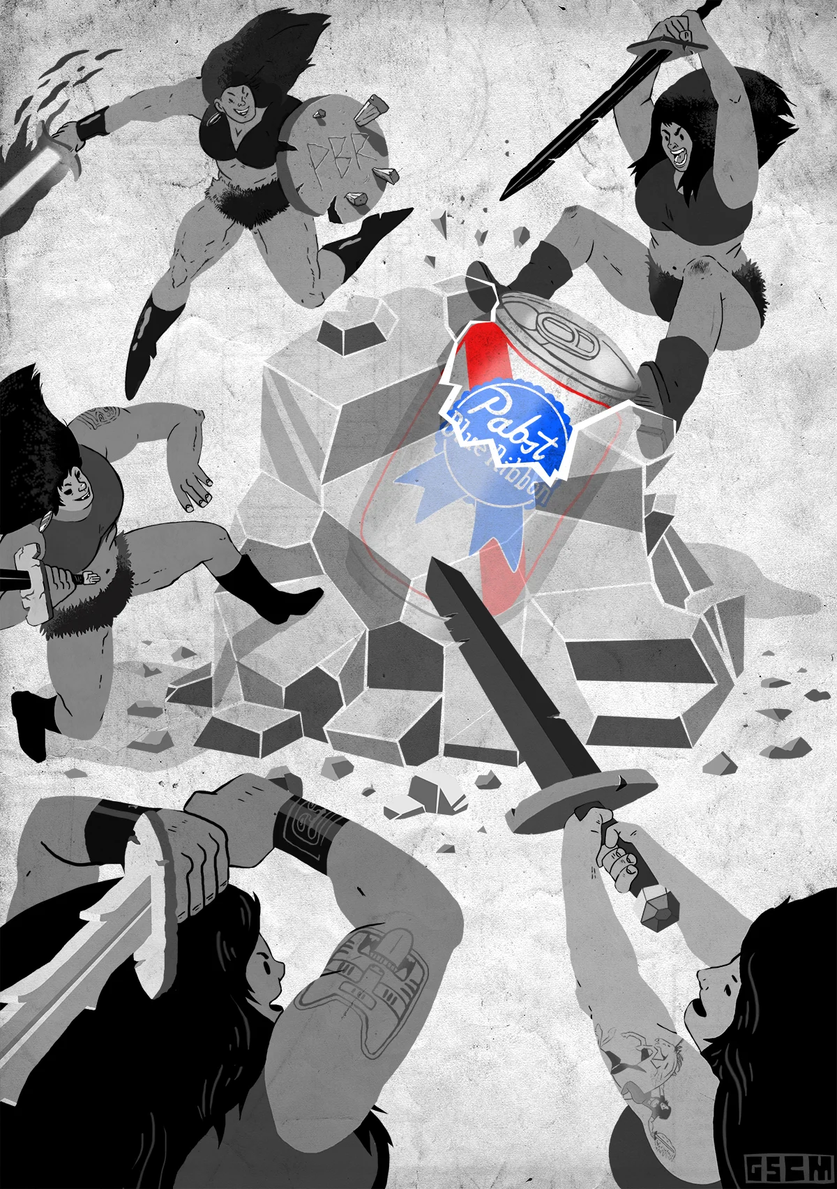 PBR Art Can