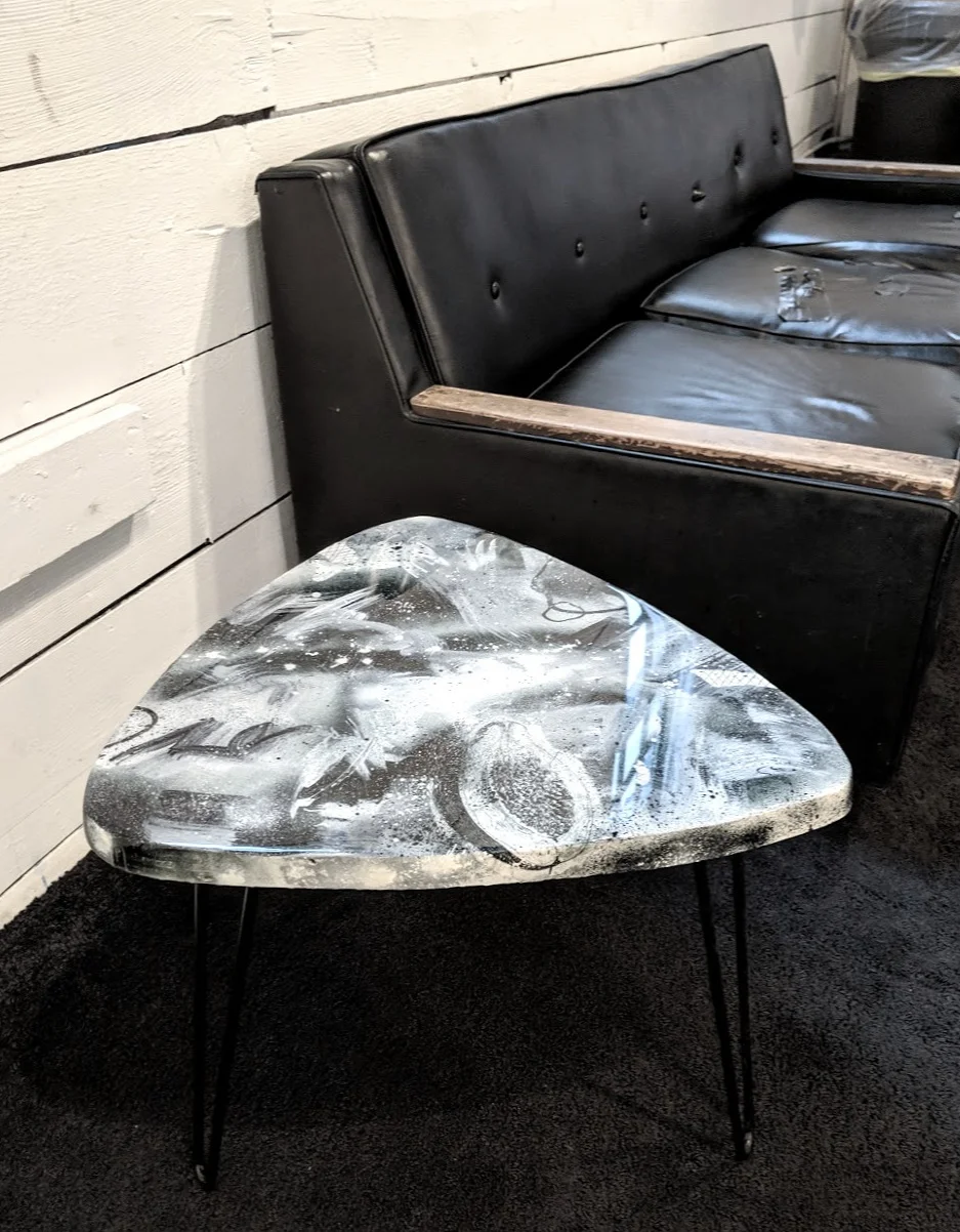 Mari Nagaoka-inspired accent table
