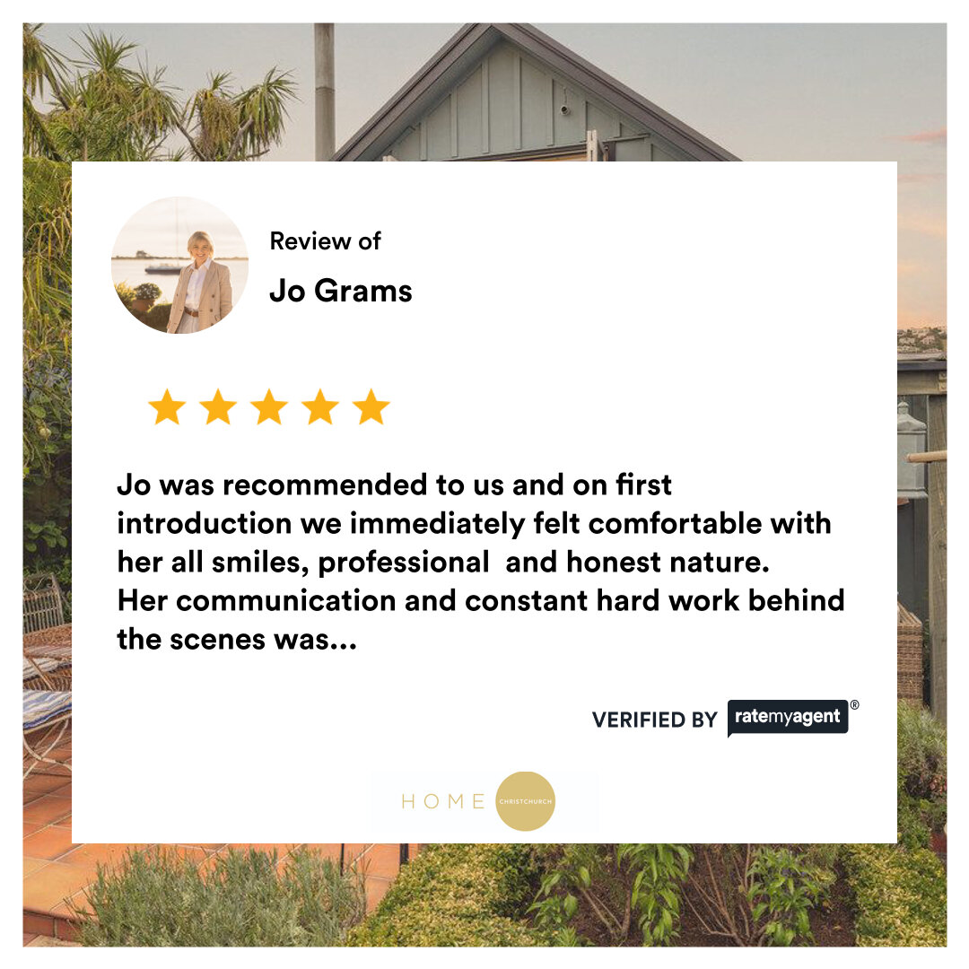 My latest RateMyAgent review in Sumner.
 20106126

...
#jograms #christchurch 
#ratemyagent #realestate #HomeChristchurch