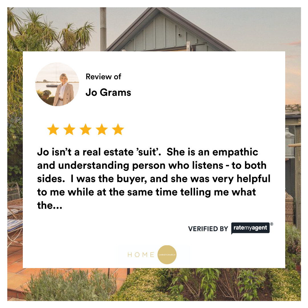 My latest RateMyAgent review in Sumner.
 20106126

...
#jograms #christchurch 
#ratemyagent #realestate #HomeChristchurch