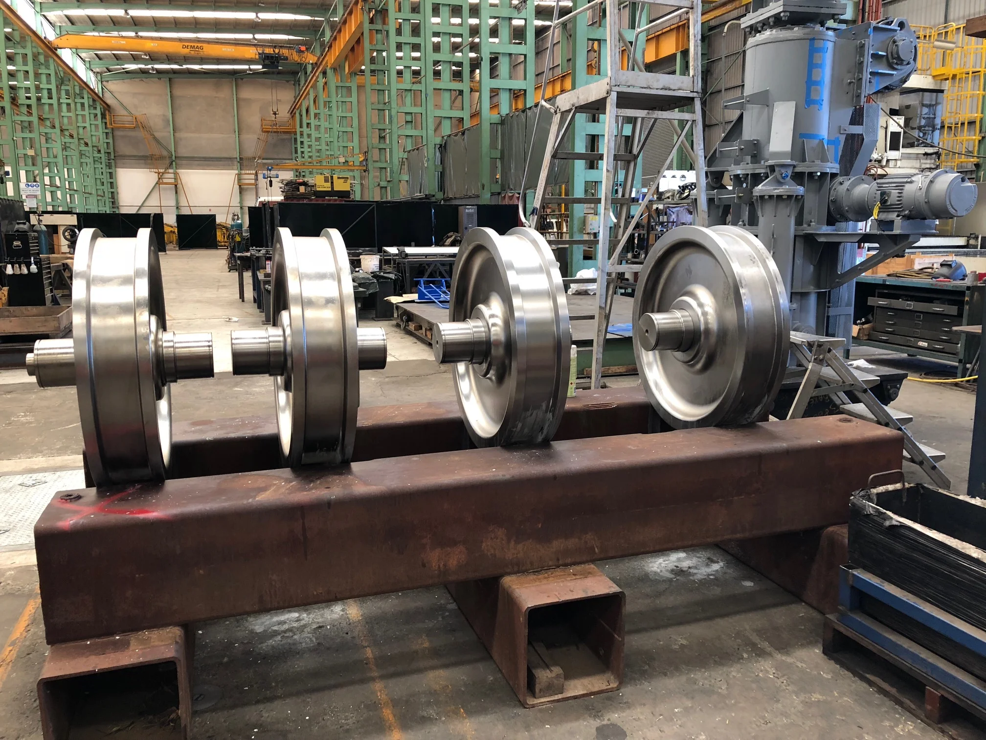 High Quality Bogie Wheels Manufactured by Baker & Provan