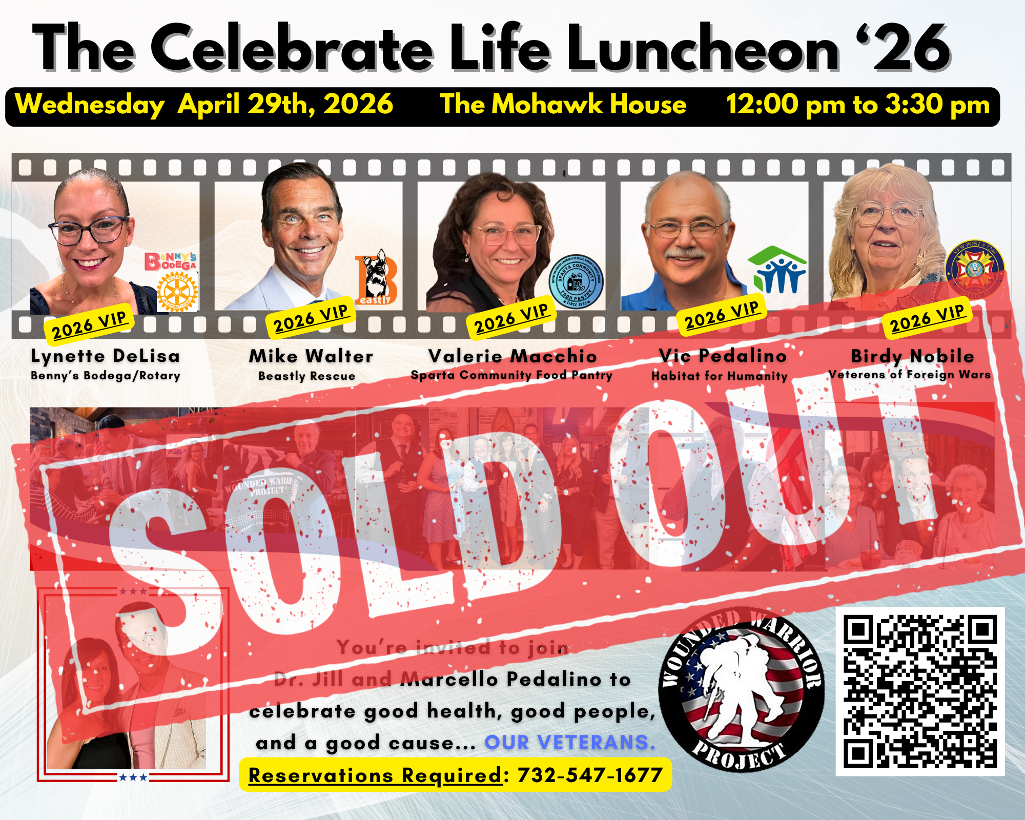 SOLD OUT!  THE CELEBRATE LIFE LUNCHEON is SOLD OUT! 