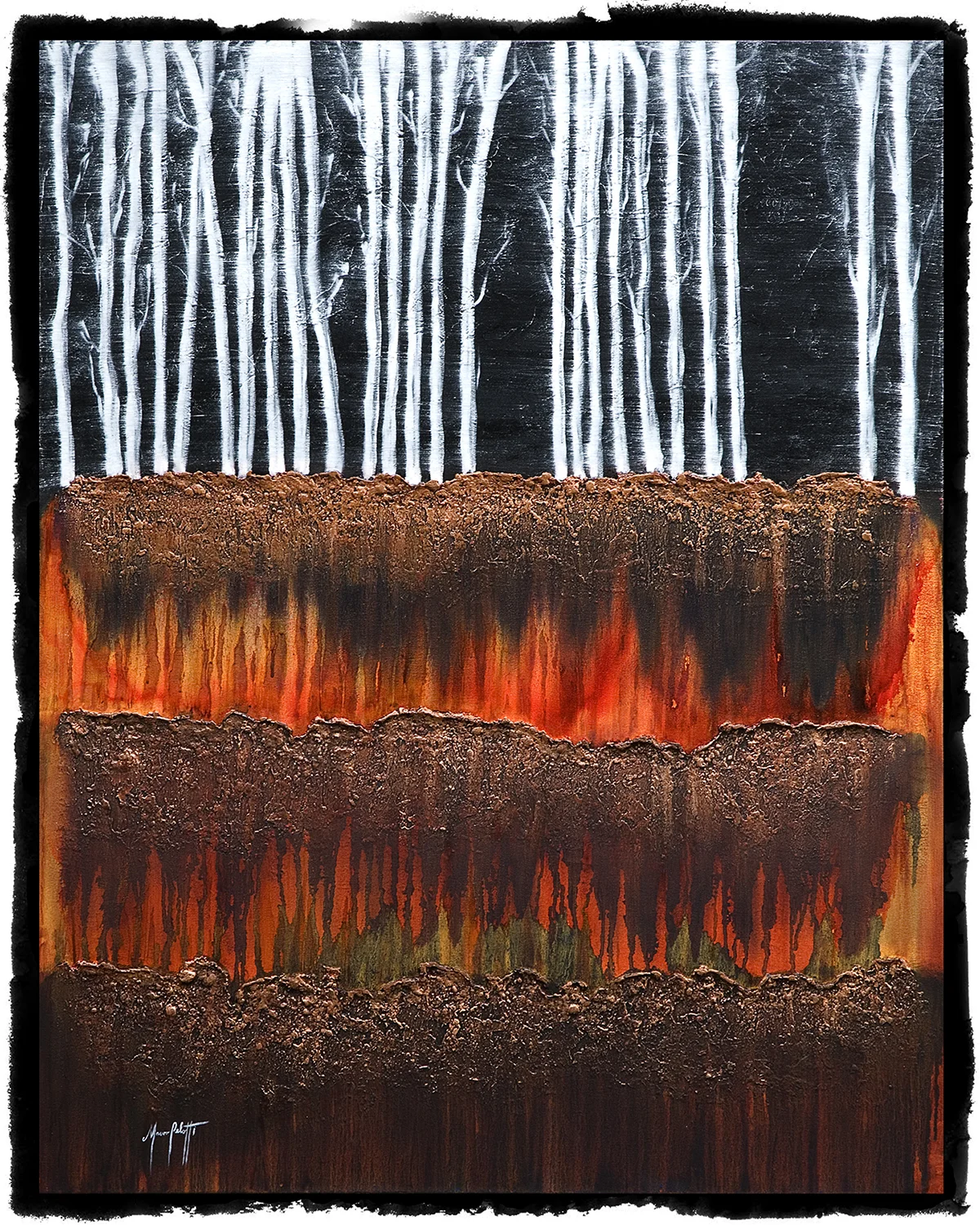  Forest 3 50" x 40" Oil on canvas