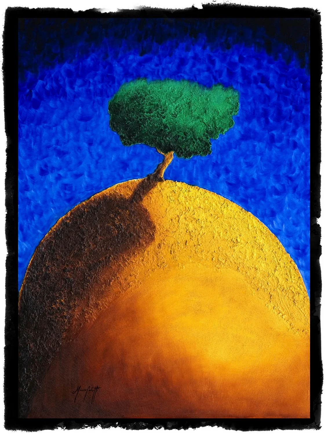  On top of the world 48" x 36" Oil on canvas