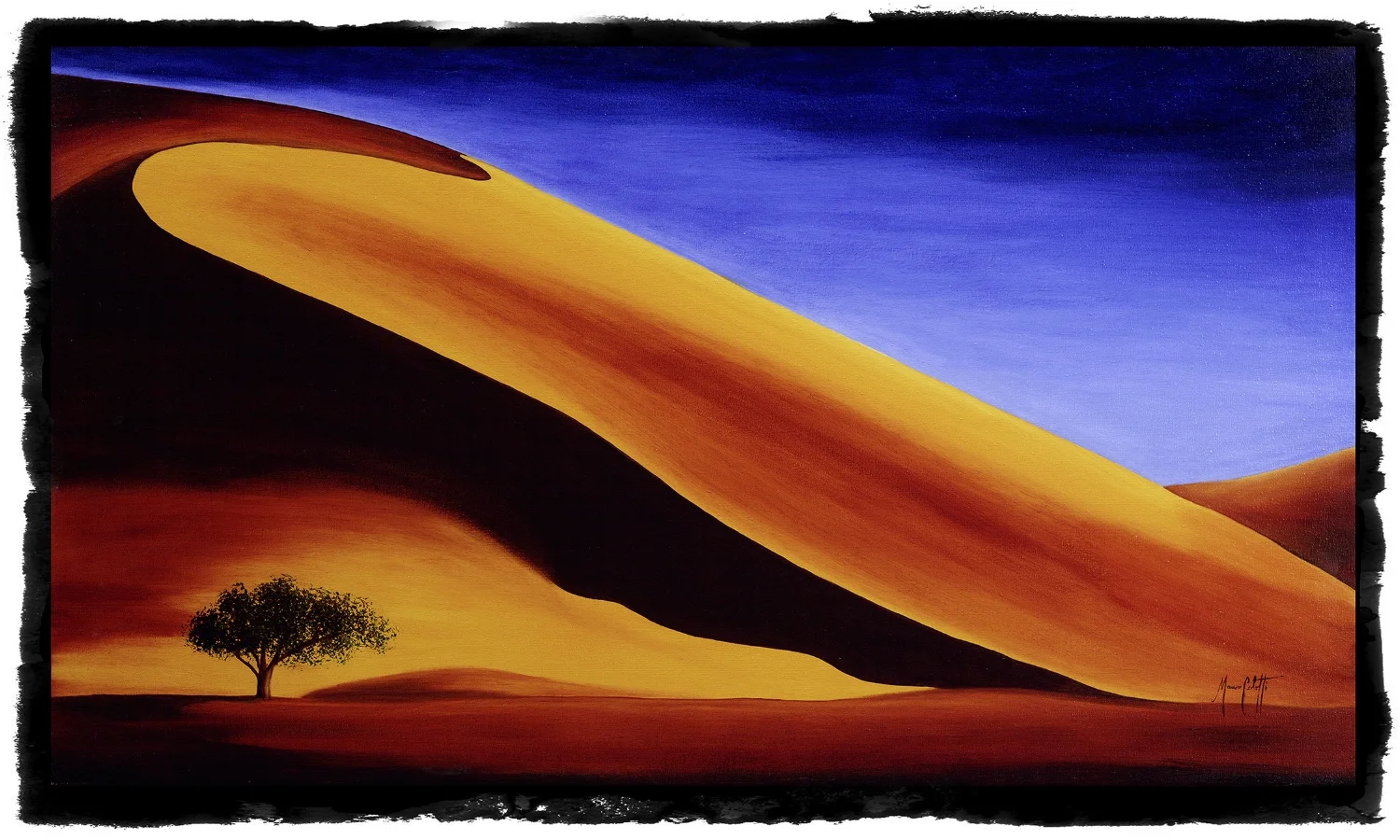  Namib 2 30" x 50" Oil on canvas