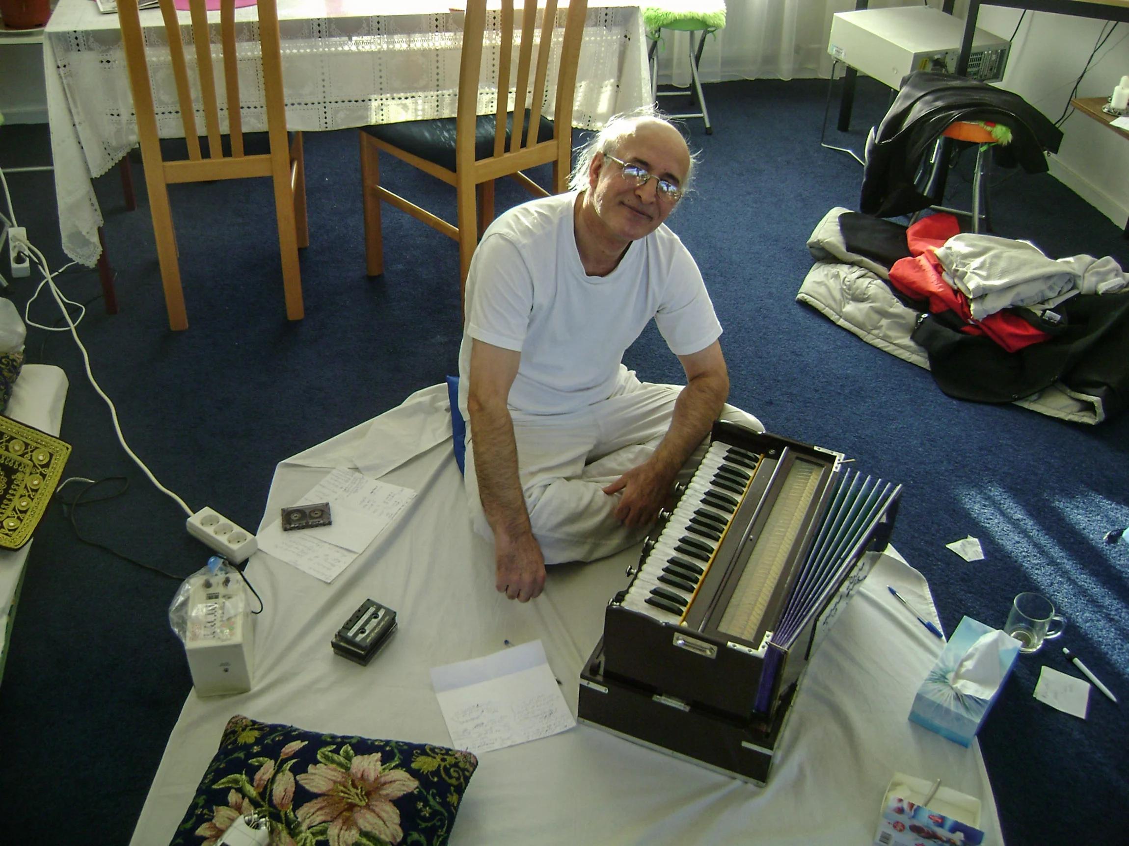 A home recording was done in the house of each participant.