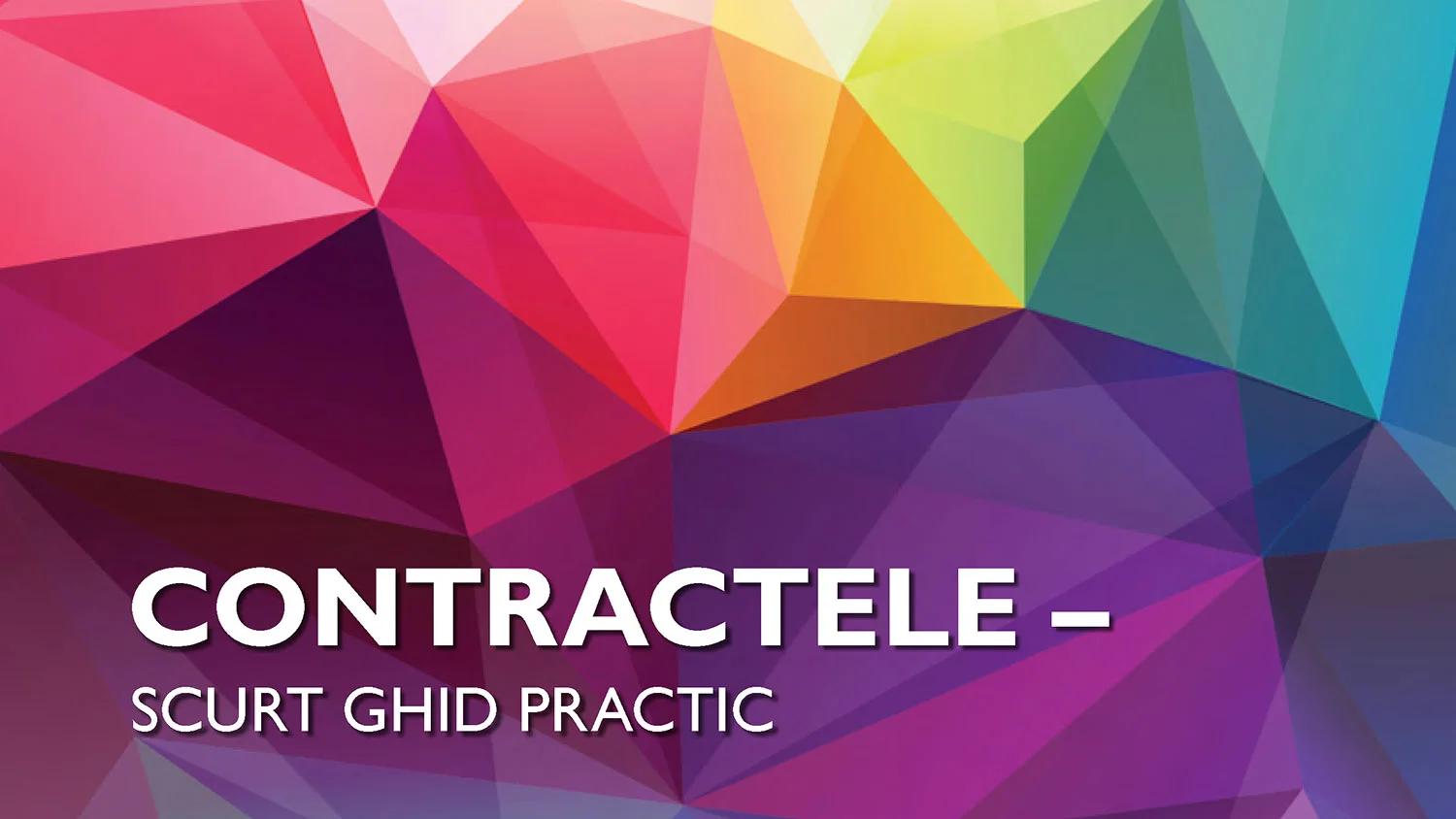 Contractele – Scurt ghid practic