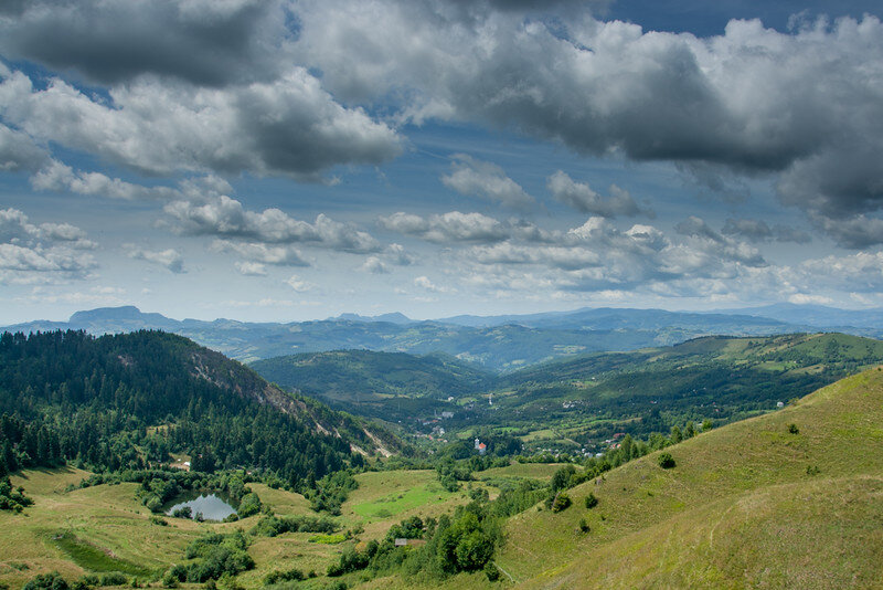 Landscape of Roșia Montană