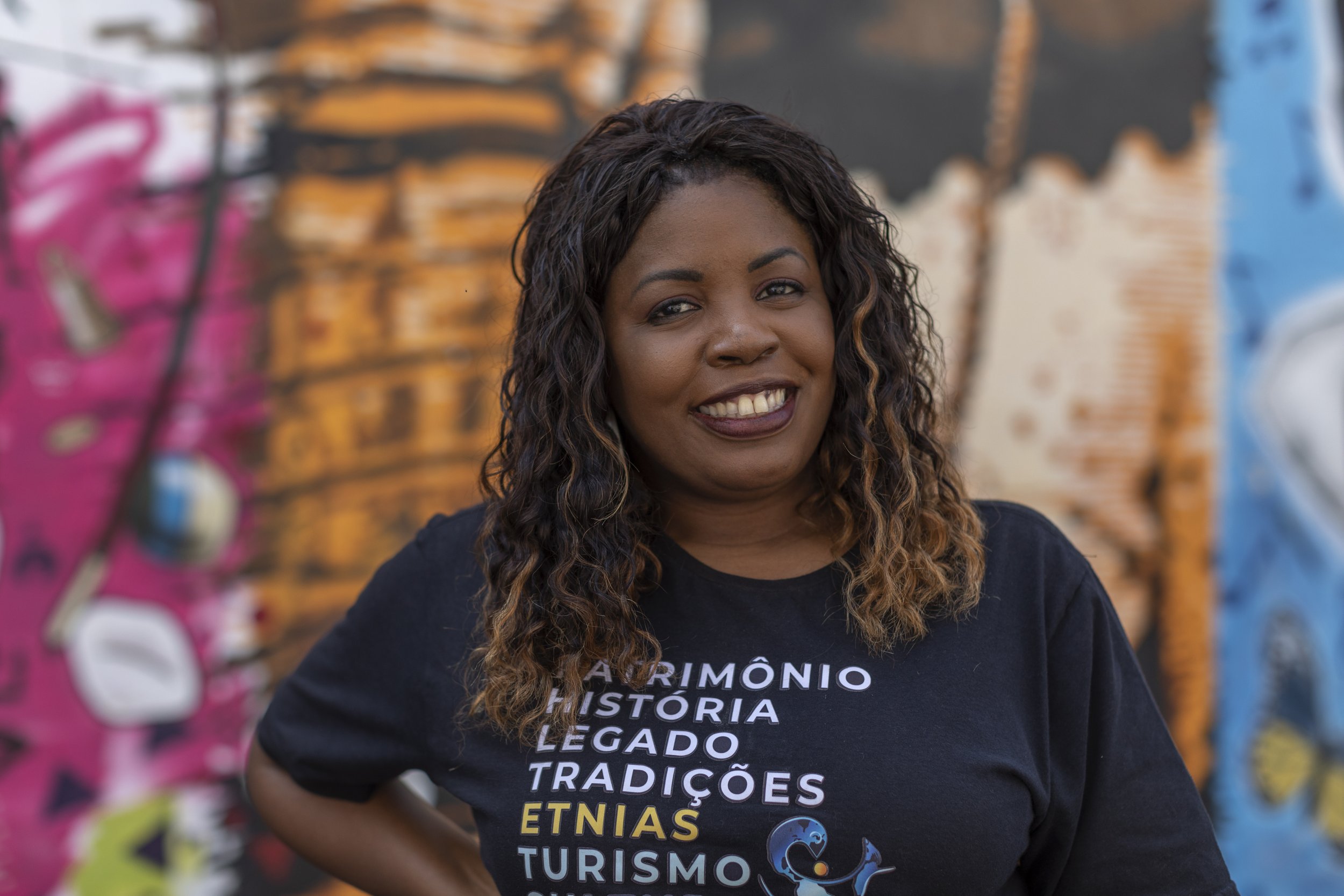 Emily Borges of Diaspora.Black – an inclusive and ethical travel agency for the Black community in Brazil