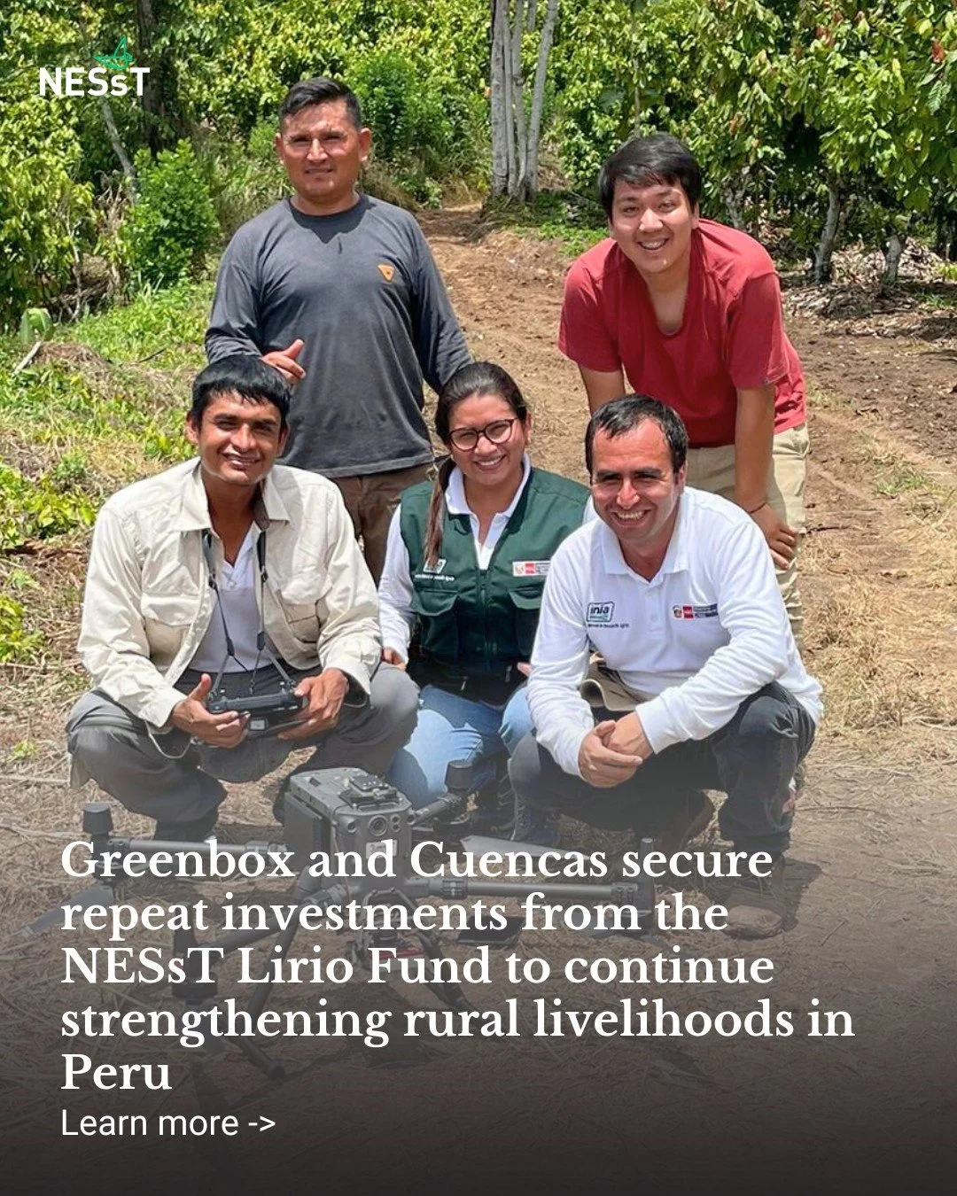 The #NESsTLirioFund extends repeat loans to @greenboxsmartfoods  and@cuencasdelhuallagaoficial, two enterprises strengthening rural livelihoods in Peru ✨ 🌳 

Operating in climate-vulnerable regions where farming families have few income livelihood o