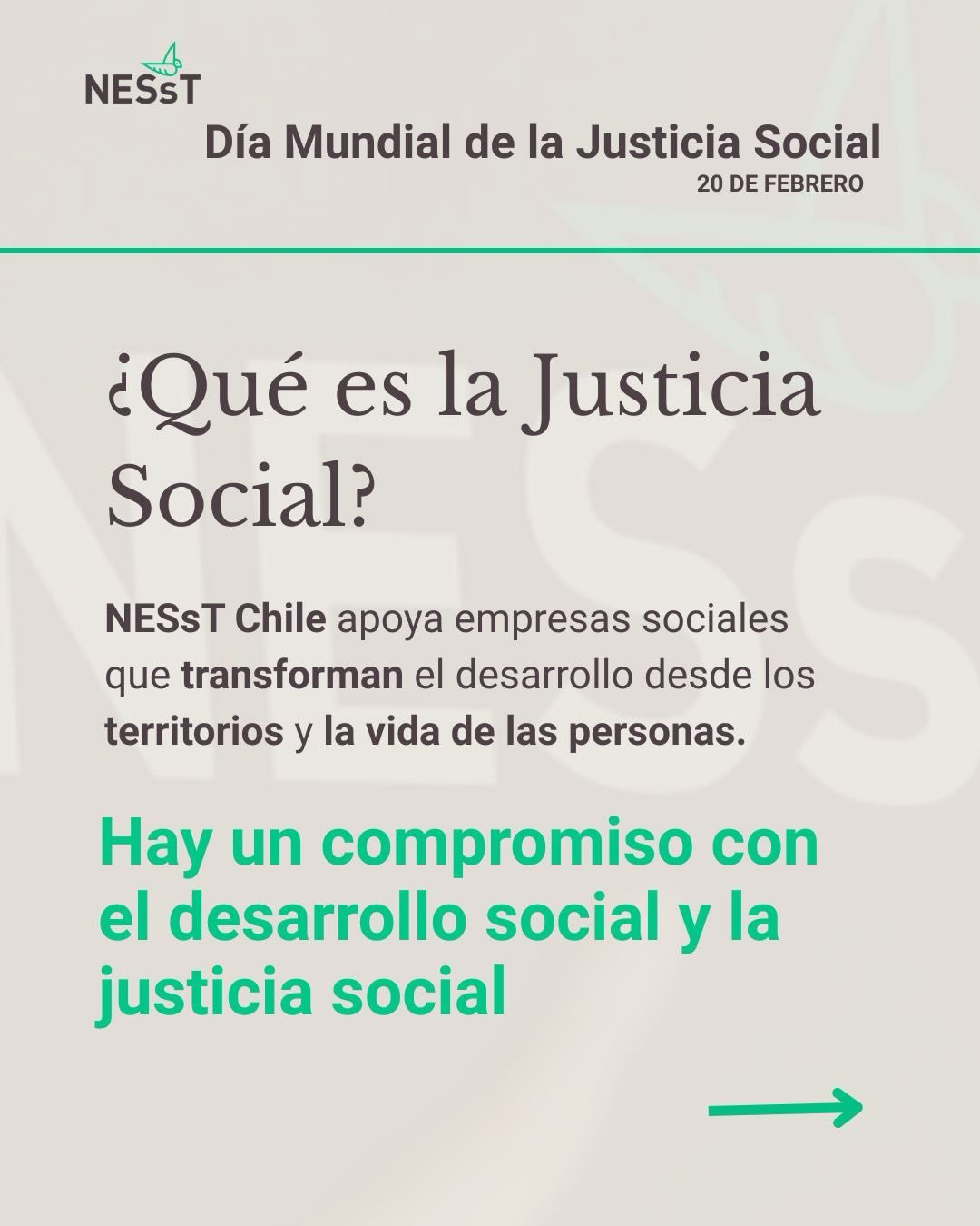 ✨ La justicia social no es un concepto lejano.
Es cuando una emprendedora consigue vender más.
Es cuando un pequeño productor mejora sus ingresos.
Es cuando una mujer dirige su empresa y genera empleo en su comunidad.

Son acciones concretas