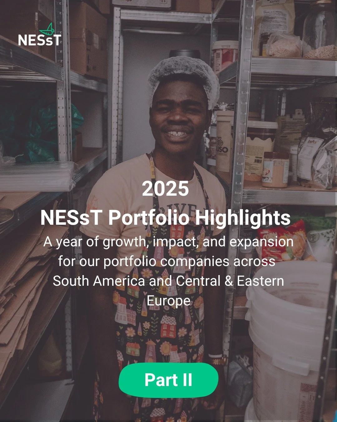 ✨ Parte II dos nossos destaques de 2025! ✨ Junte-se a nós para comemorar o crescimento das empresas em nossos programas de aceleração na América do Sul e na Europa Central e Oriental. 🚀 💫 

Com orientação direcionada e capital paciente, essas empresas estão se fortalecendo