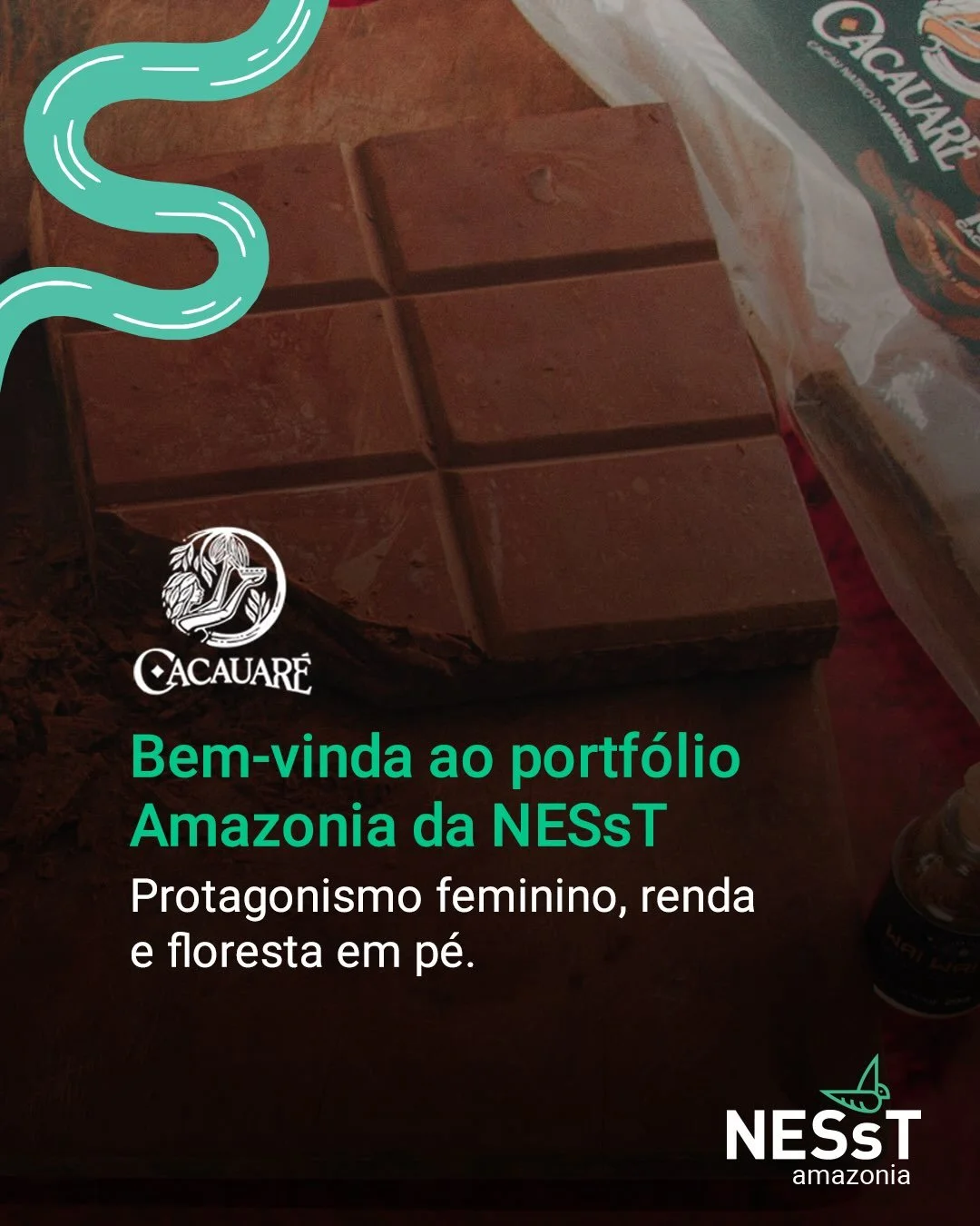 Nascida em Mocajuba, no Par&aacute;, a Cacauar&eacute; transforma o cacau amaz&ocirc;nico em uma ferramenta de gera&ccedil;&atilde;o de renda, valoriza&ccedil;&atilde;o do territ&oacute;rio e conserva&ccedil;&atilde;o da floresta. Liderado por mulher