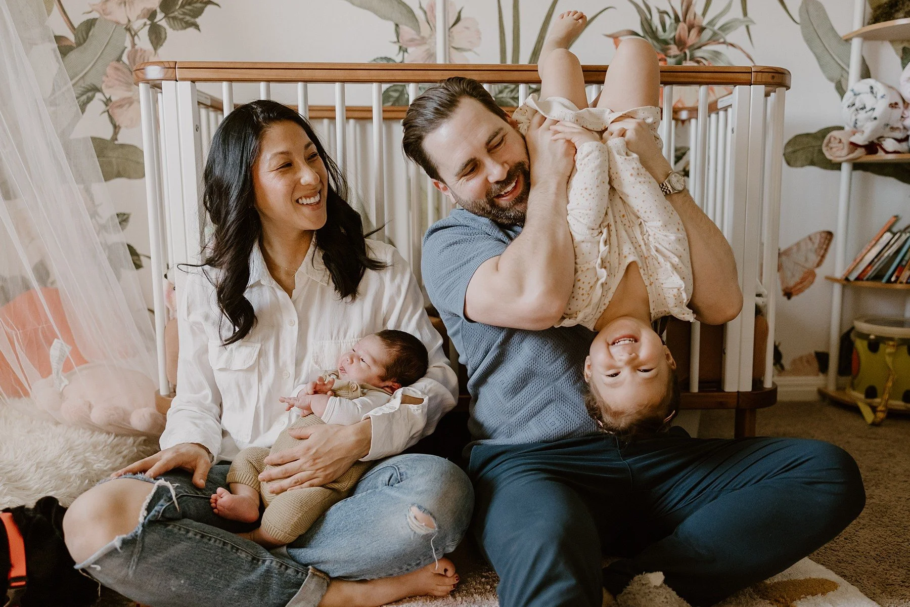 Life With Two Littles | Austin Family Newborn Photographer 