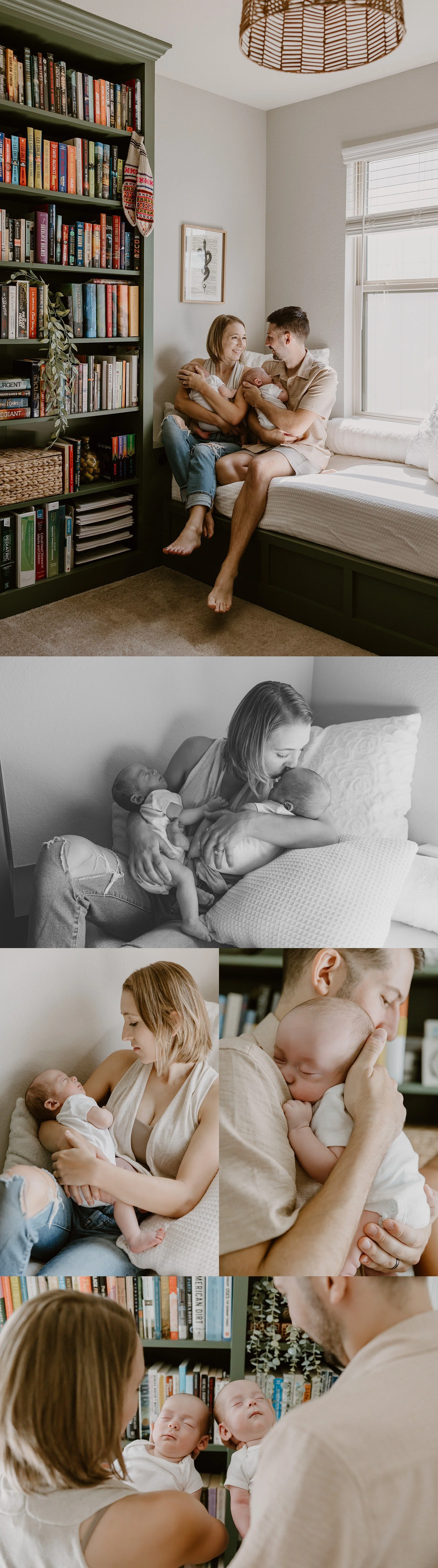 Austin Newborn Photographer Twins
