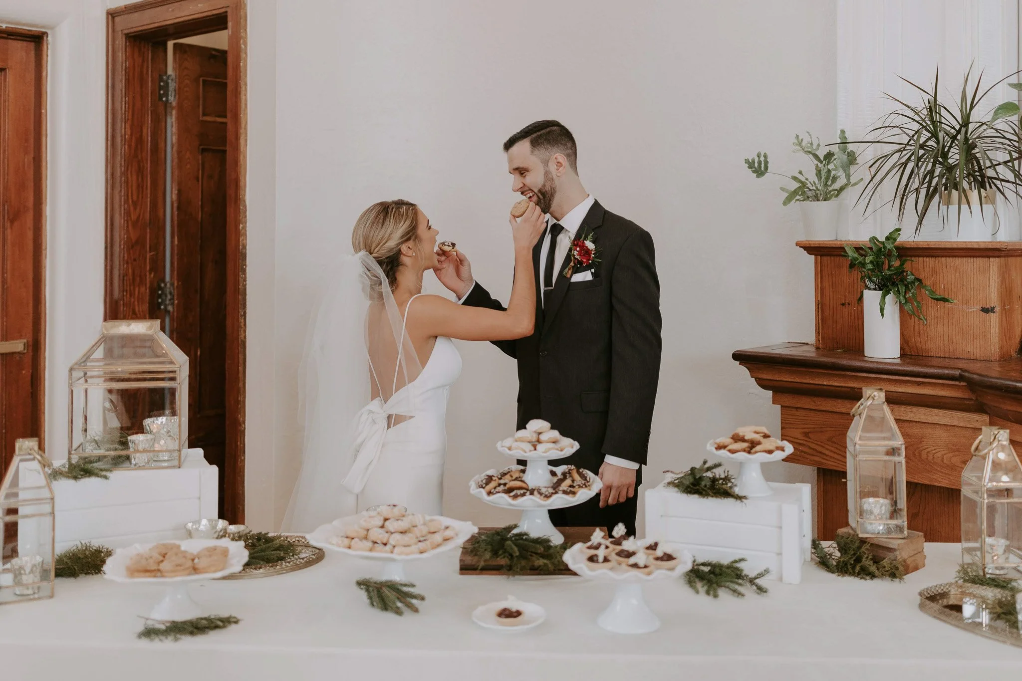 Wedding Couple Sharing Cookies.jpg