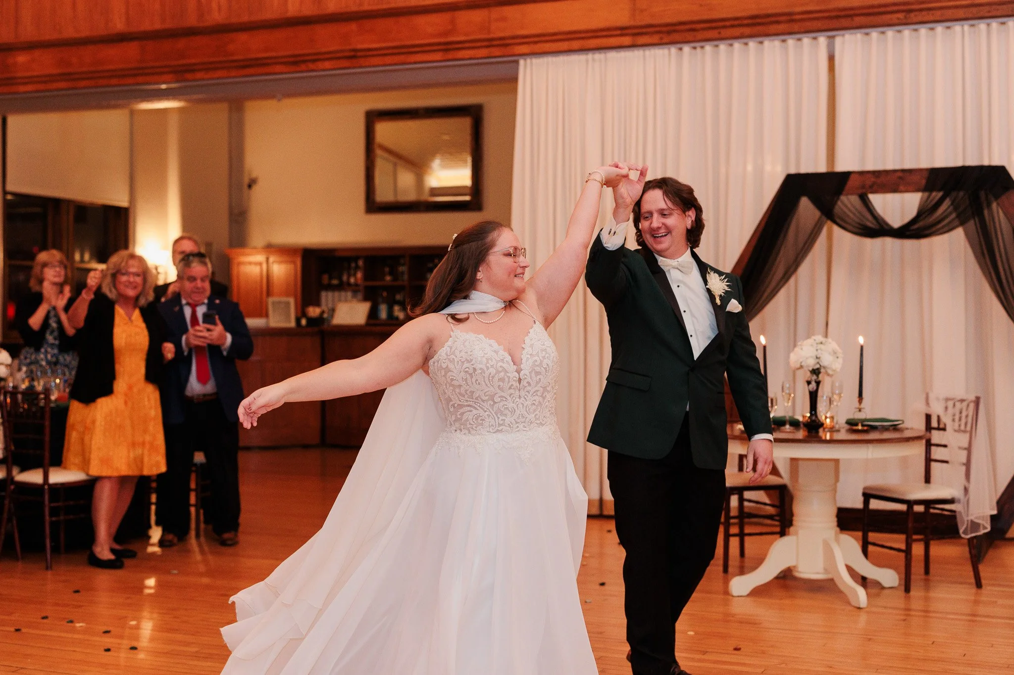 First Dance at Romantic Wedding Reception.jpg