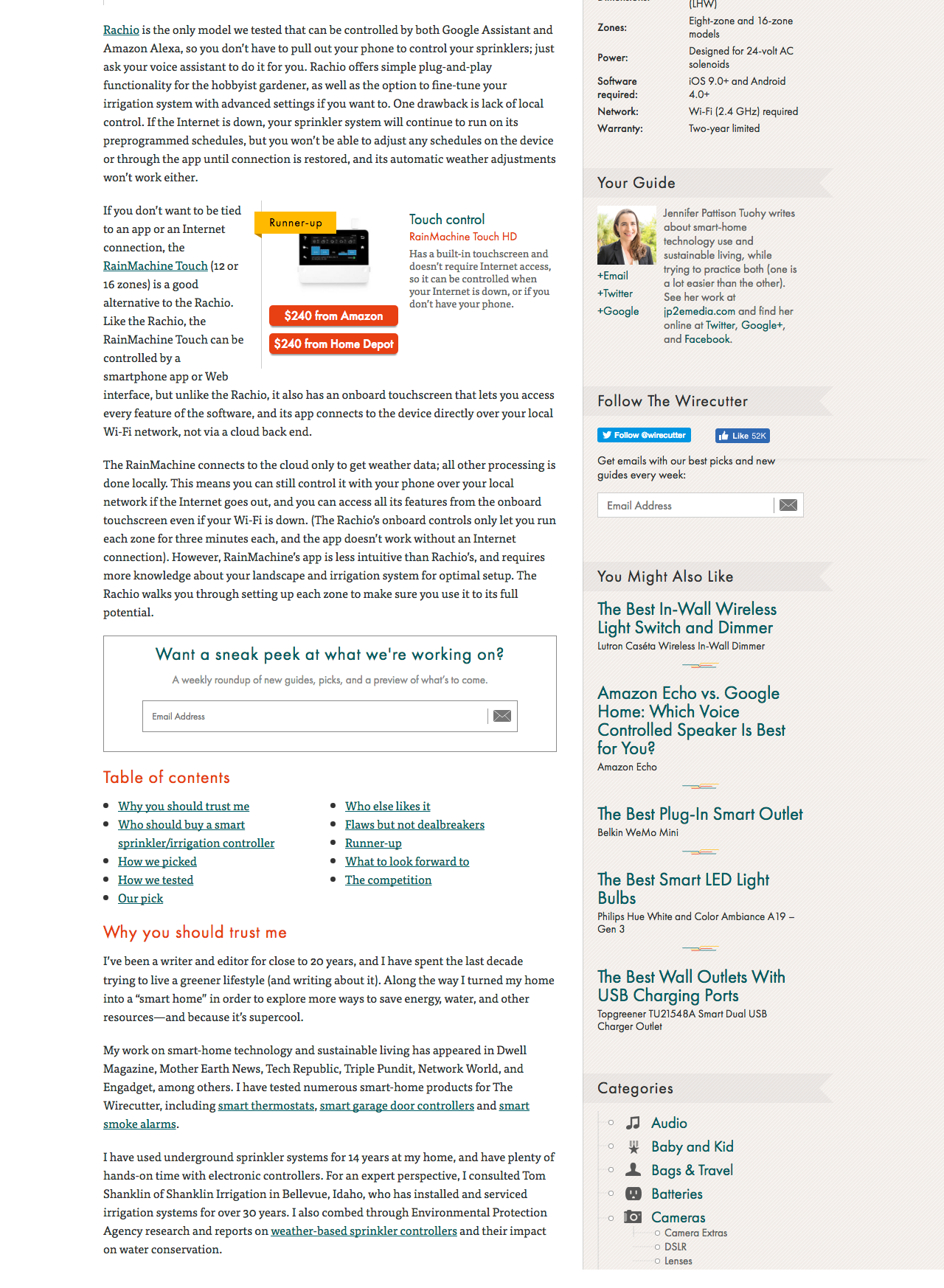 wirecutter google home