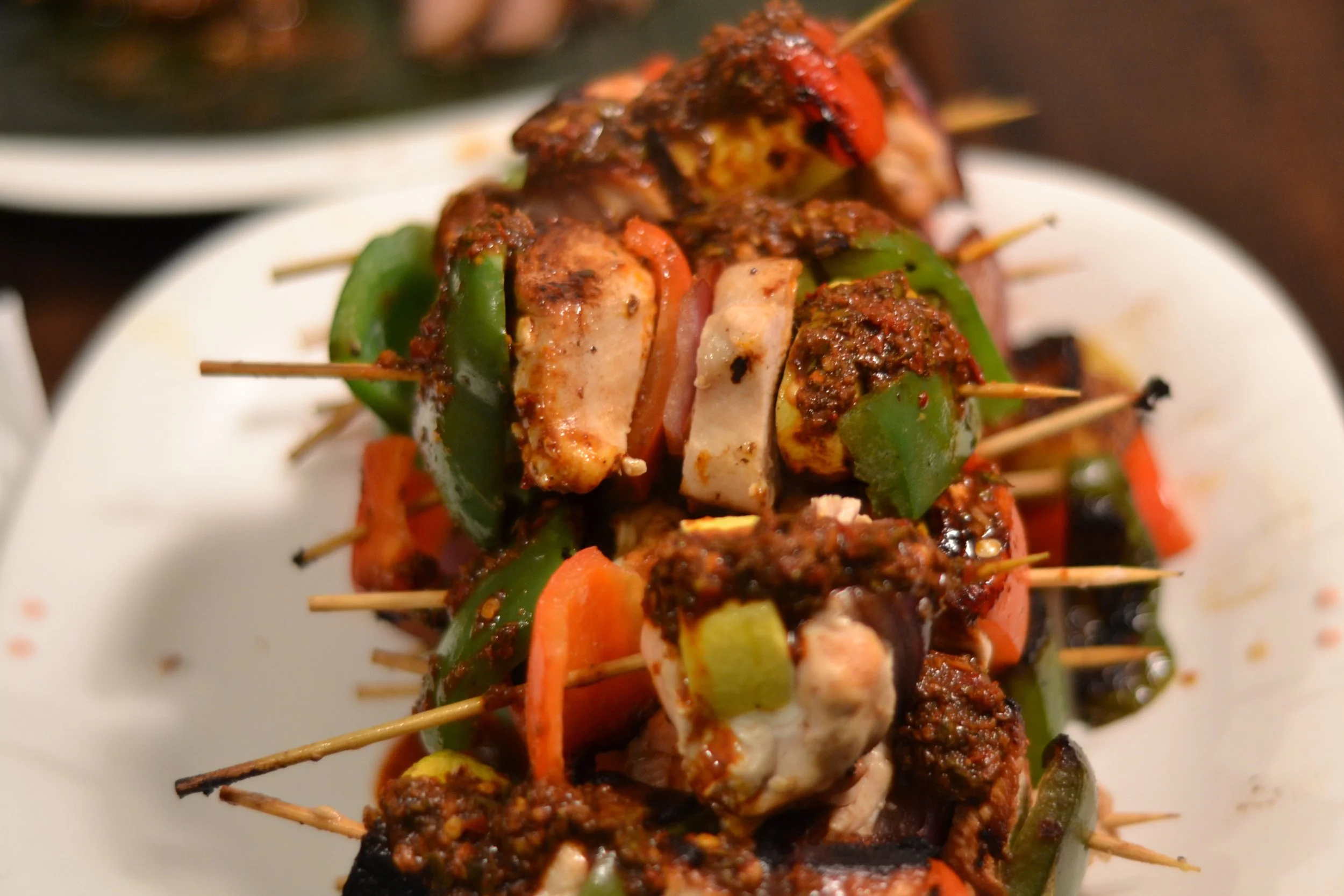 Chimi Chicken or Beef Skewers 