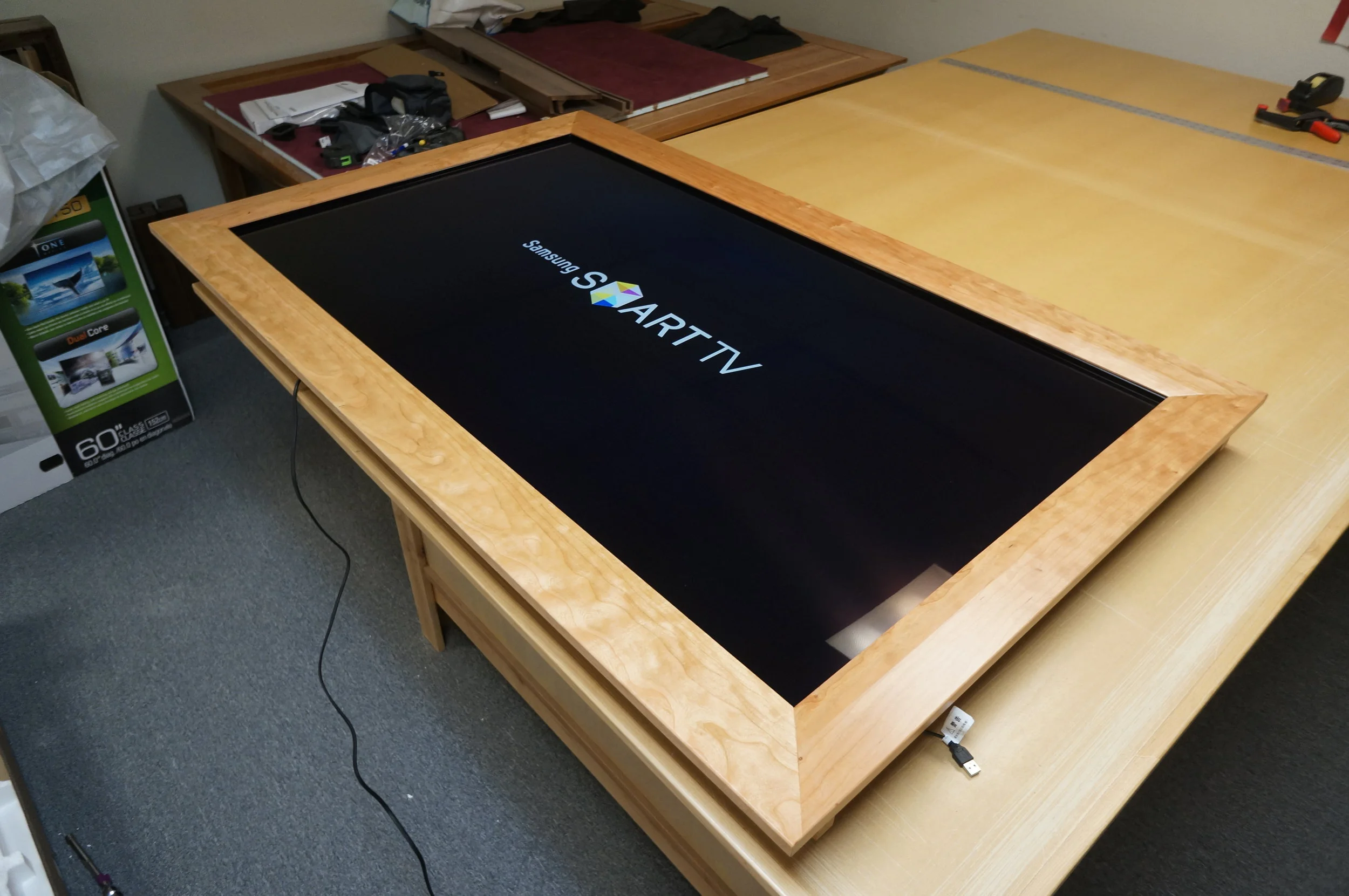  All buttoned up and powered on 