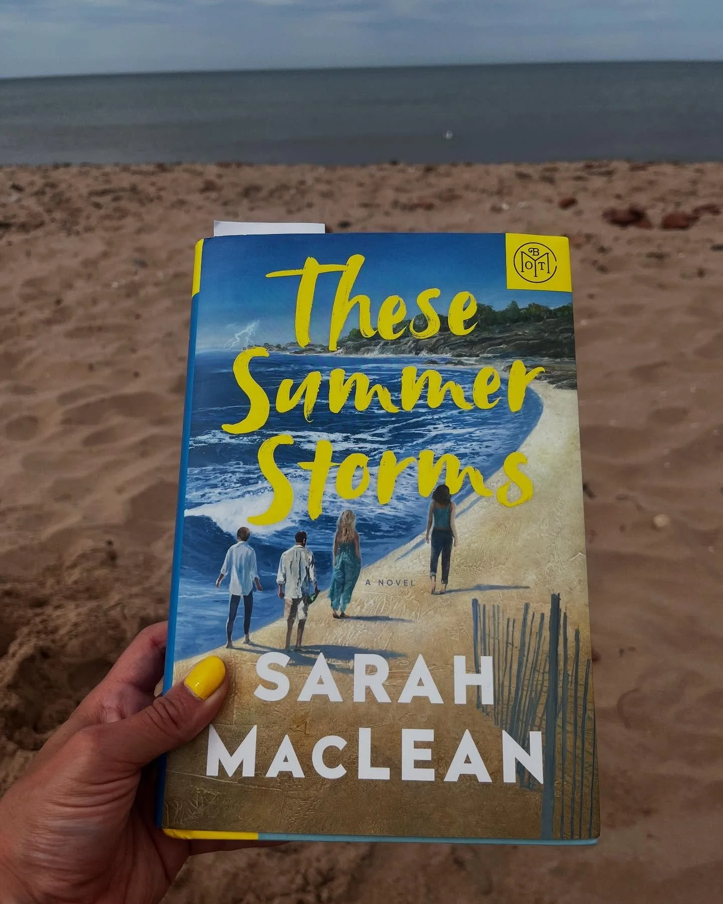 Perfect summer read for a beach day. ☀️😎 These Summer Storms is like a crisp gin and tonic&hellip;delicious with a bit of a bite. A fun read so far.
.
.
.#amreading #thesesummerstorms #readersgonnaread #readerscommunity #readersofinstagram #beachrea