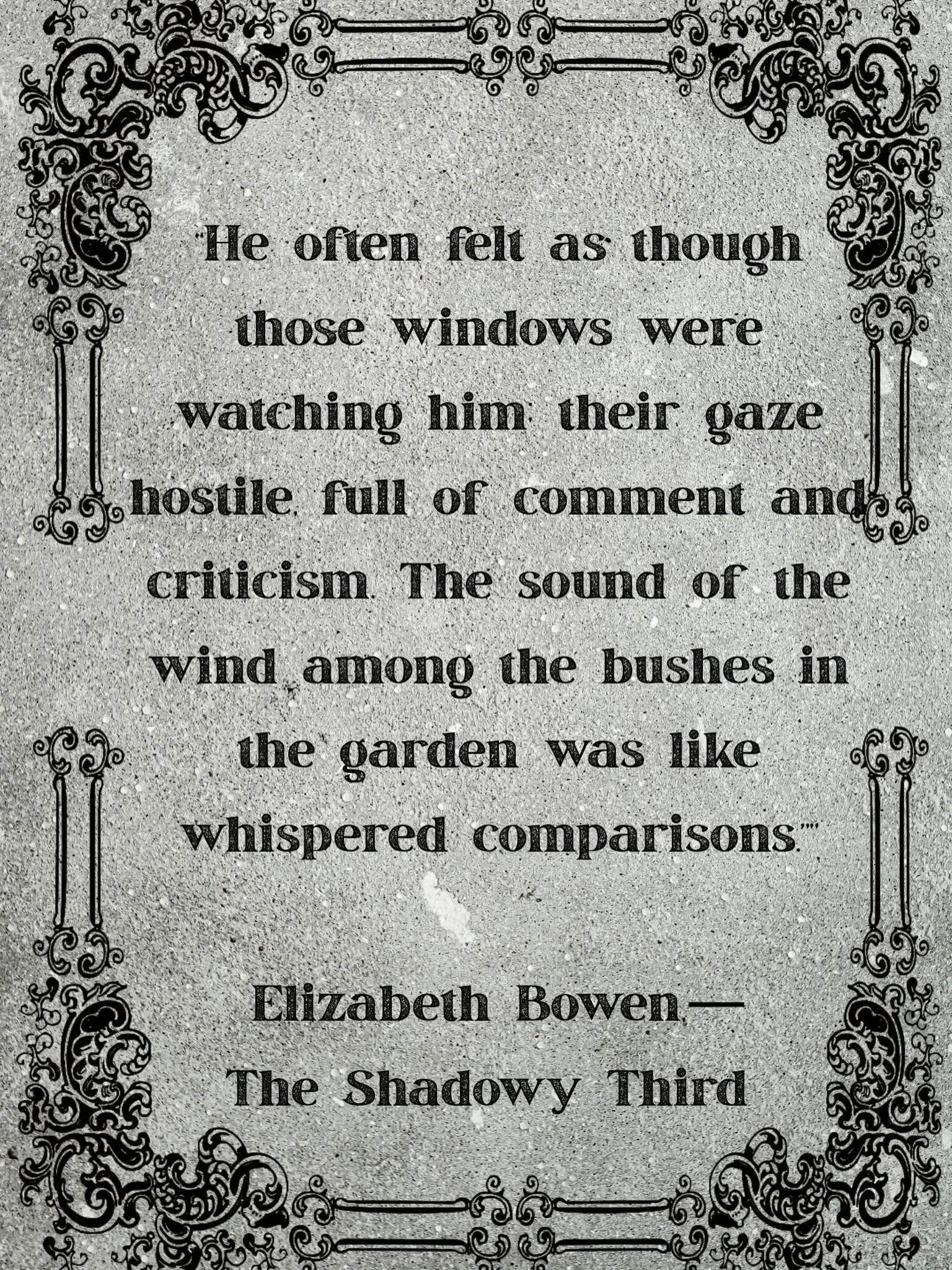 Houses hold memories. They can&rsquo;t escape our actions or lack thereof. The house is at its caretaker&rsquo;s mercy. Yet, as Gothic literature reveals so well, there&rsquo;s always a reckoning&hellip;because houses don&rsquo;t forget, and they don