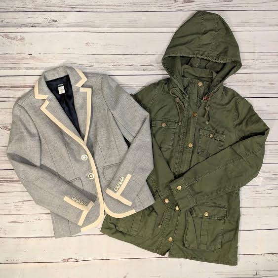 J. Crew blazer & Market & Spruce jacket
