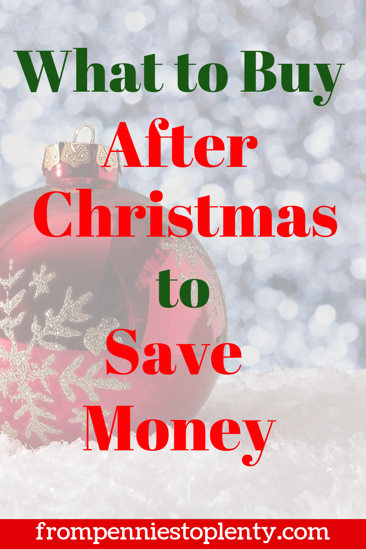 What to Buy After Christmas to Save Money