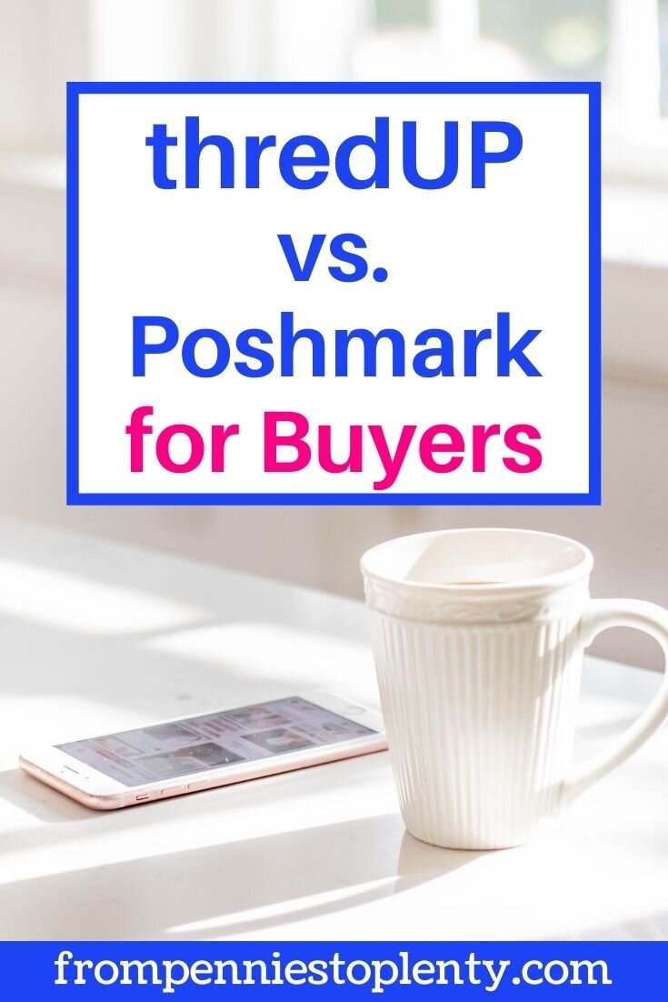 Selling Clothes Online: Poshmark vs  vs Mercari vs Thredup - since wen