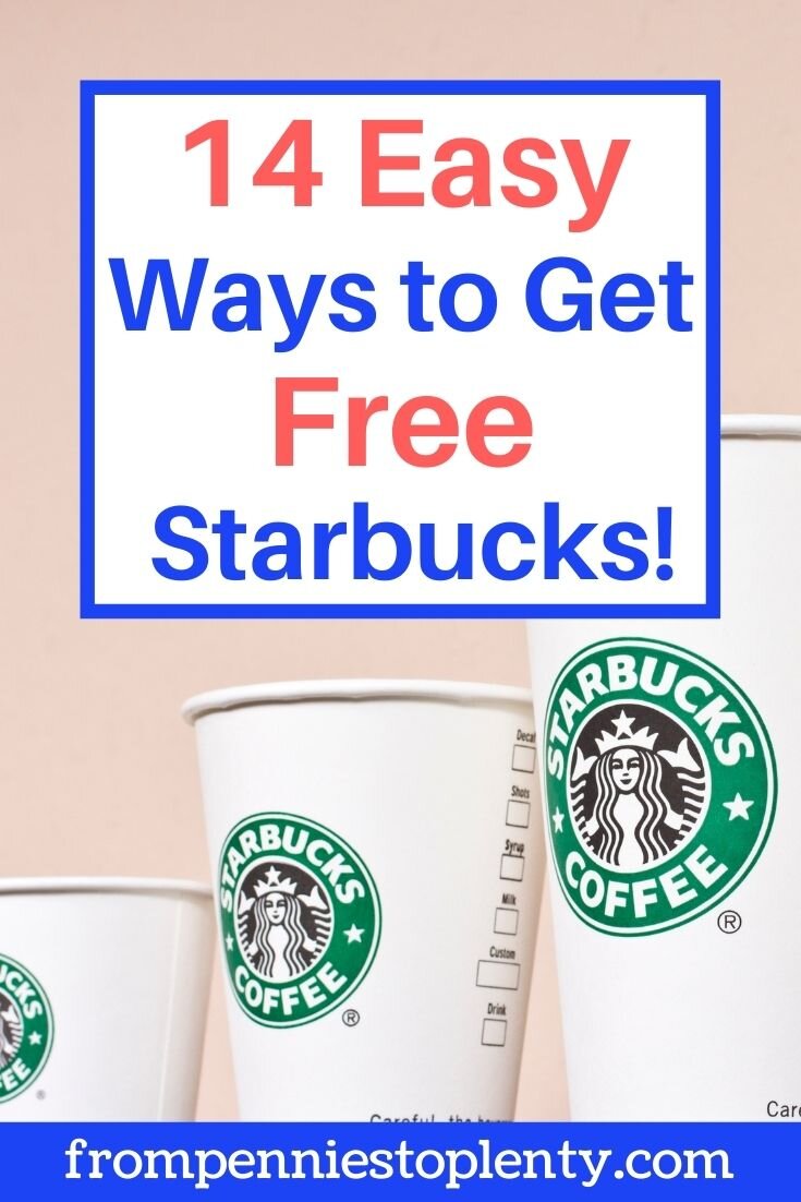 14 лесни начина да получите безплатни starbucks