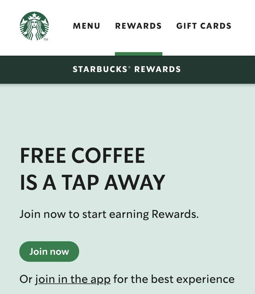 How to Earn Free Stuff at Starbucks