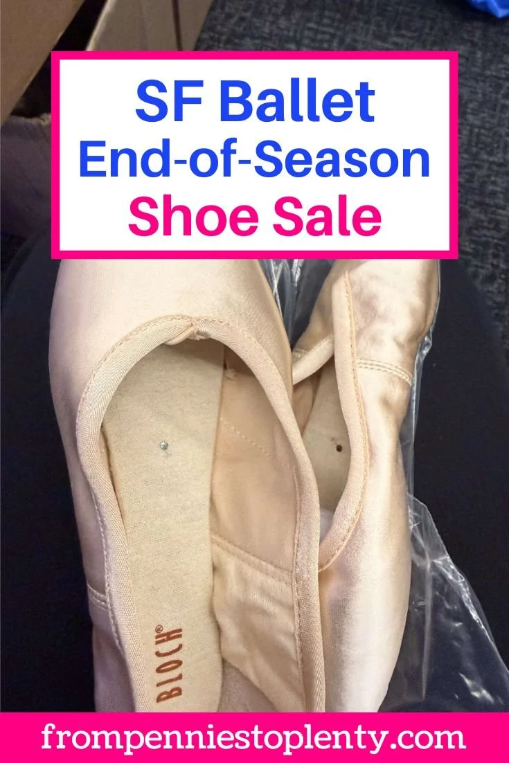 Inside the San Francisco Ballet End-of-Season Shoe Sale