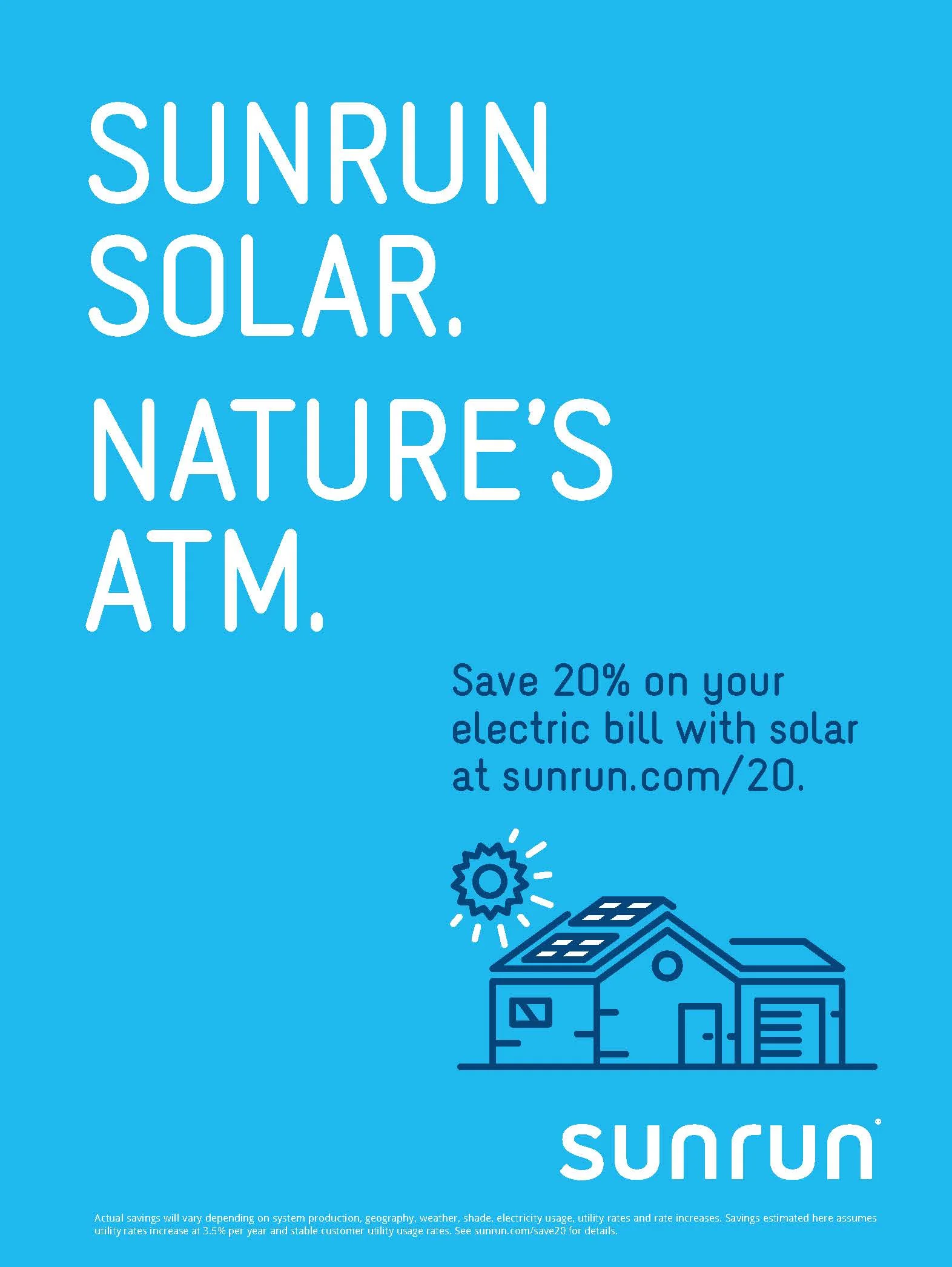  SUNRUN print and OOH 