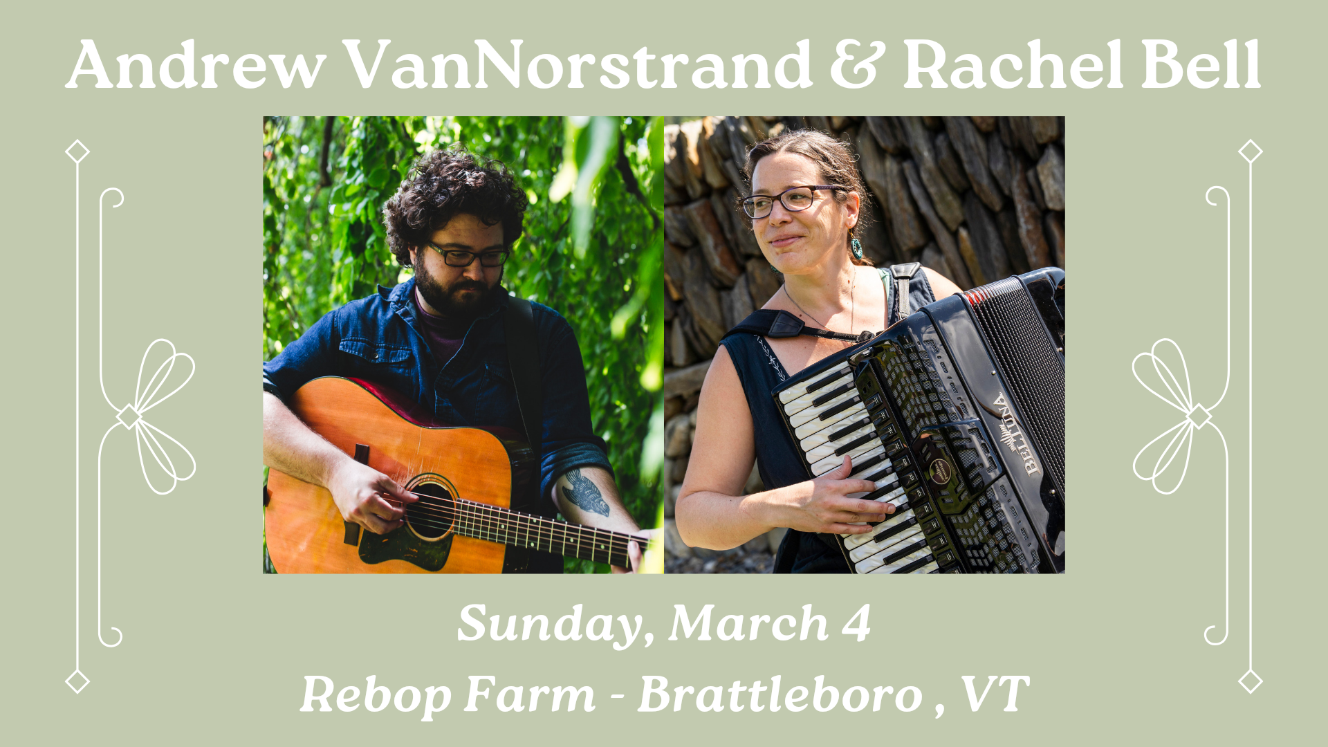 Concert: Andrew VanNorstrand &amp; Rachel Bell