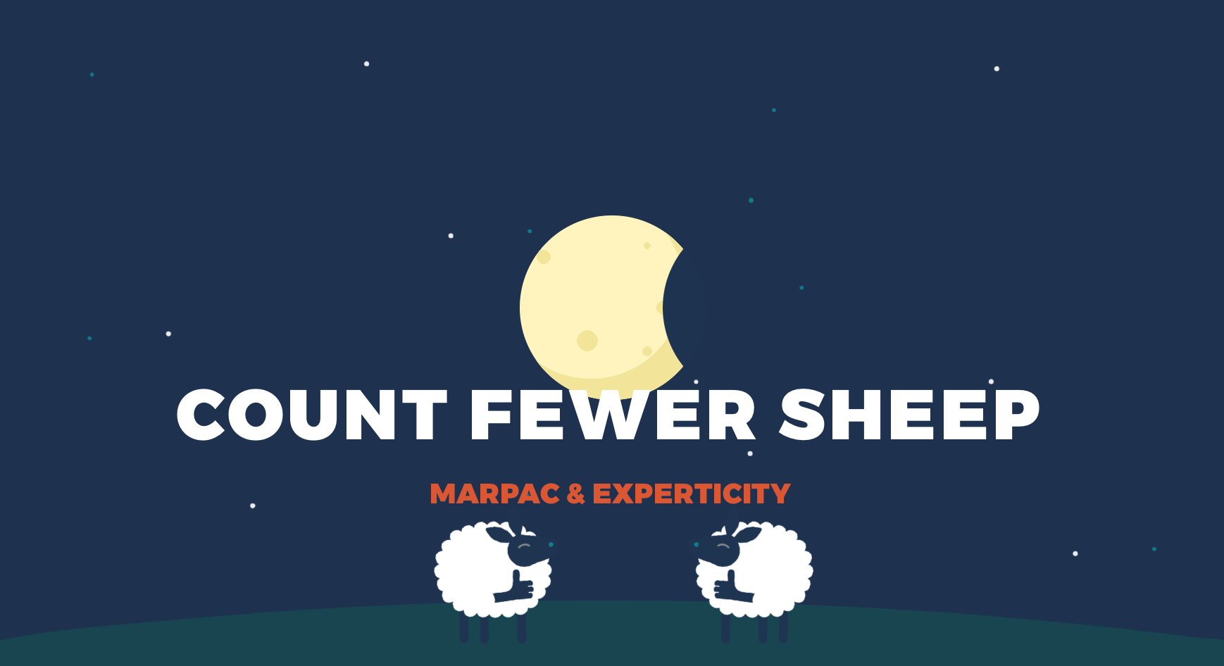 Count Fewer Sheep with Marpac